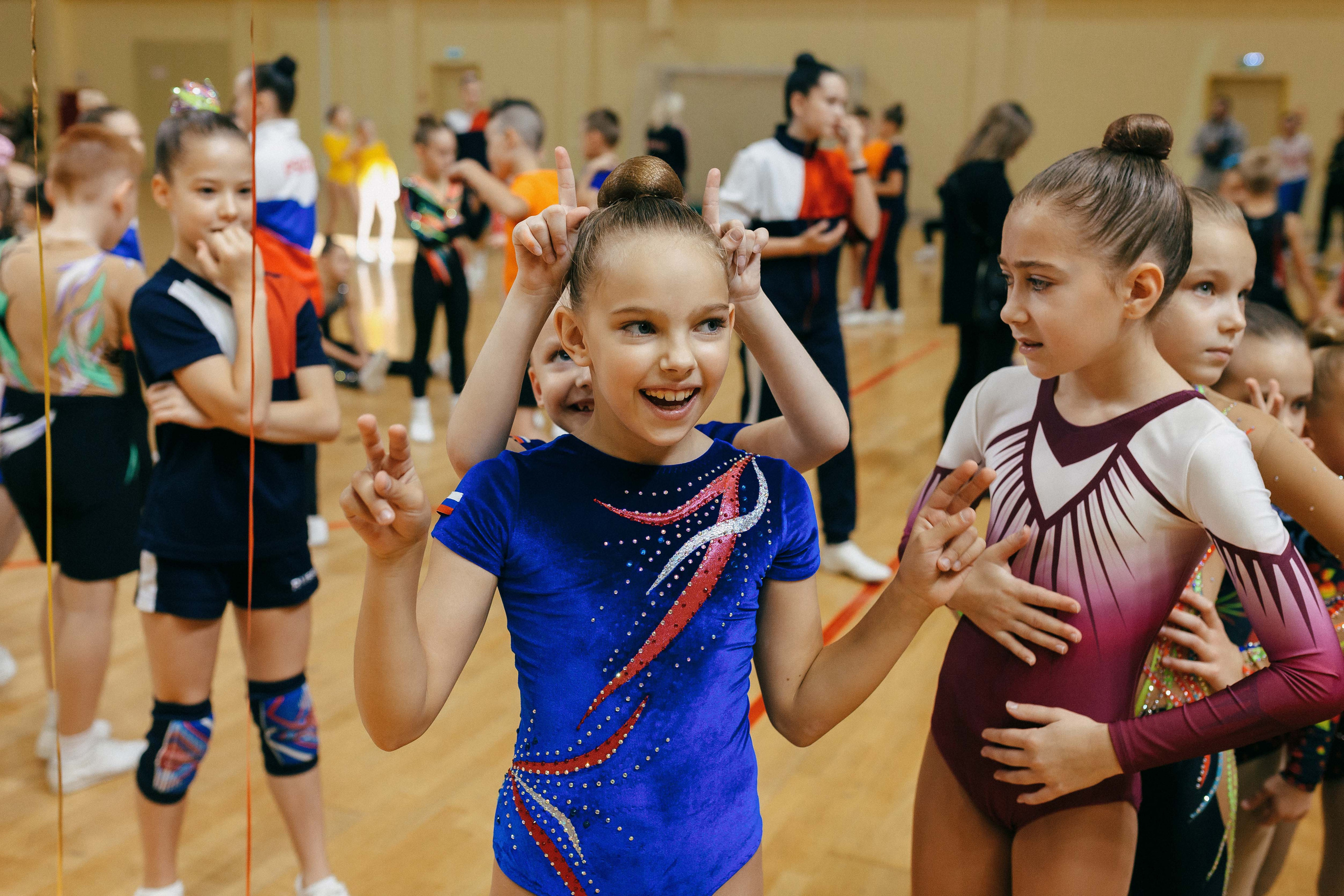 «Смоленские узоры» Чемпионат по спортивной аэробике. Спортивный фотограф Александр Васильев. RG и AGG