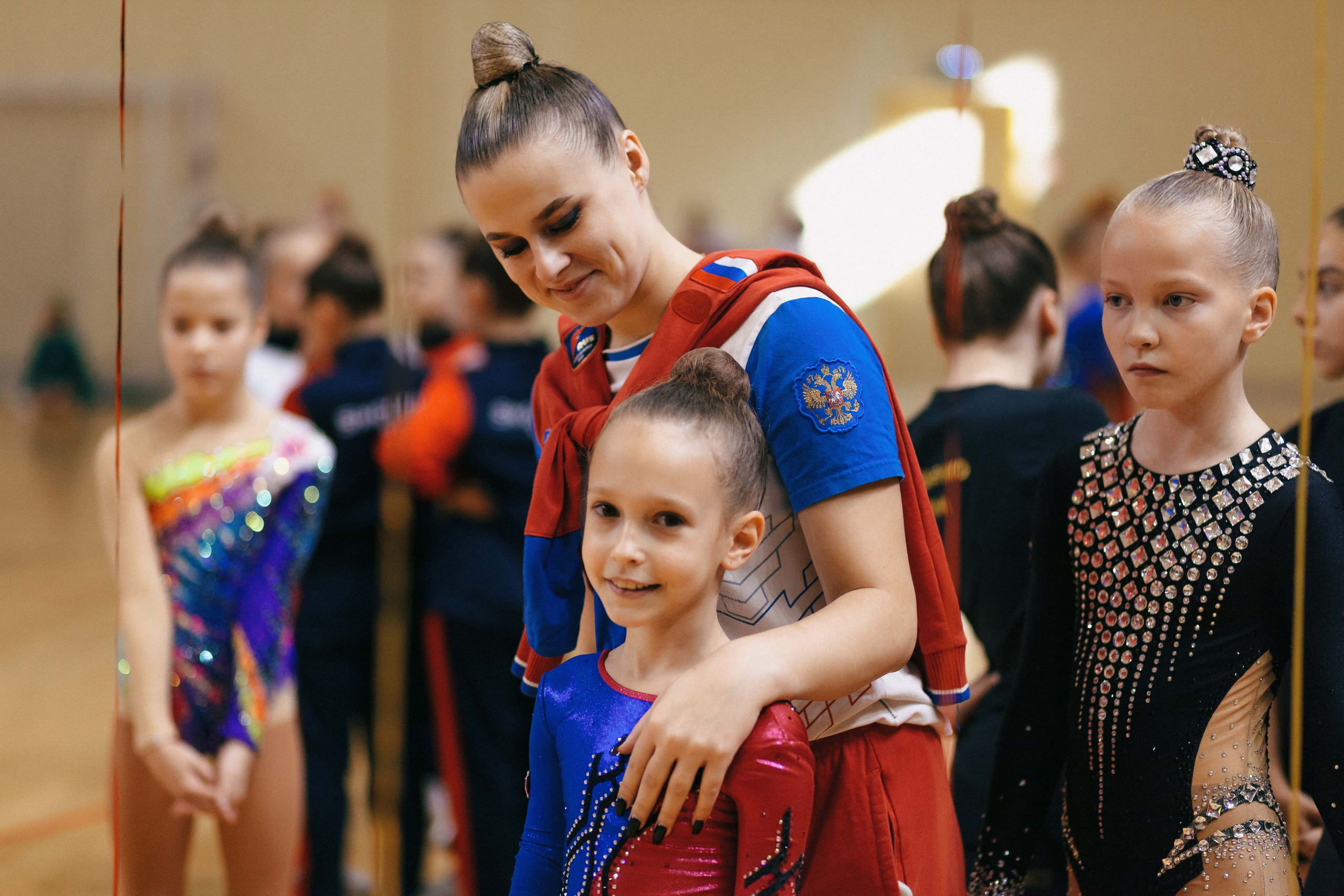 «Смоленские узоры» Чемпионат по спортивной аэробике. Спортивный фотограф Александр Васильев. RG и AGG