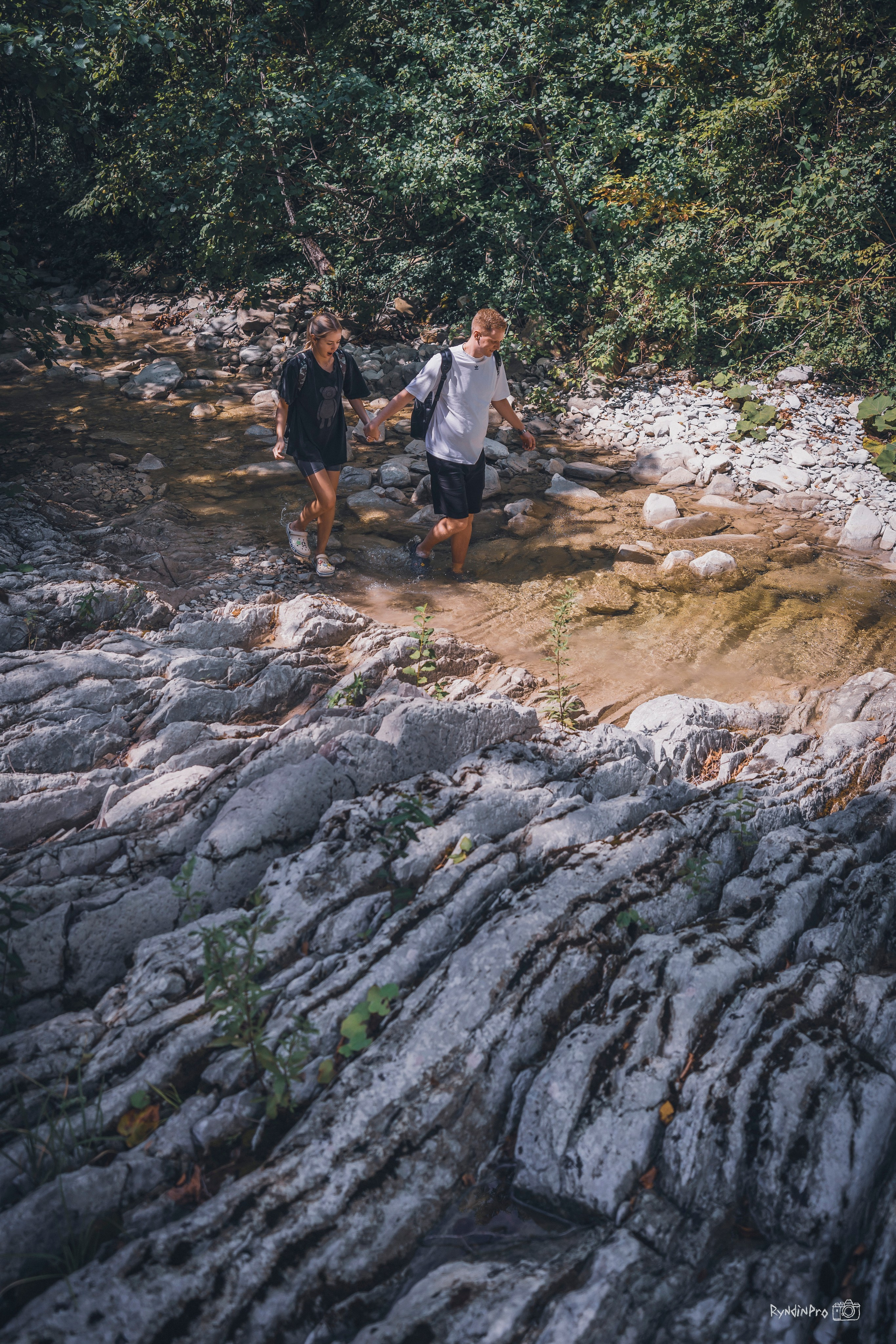 Поход на водопады Куаго с командой Мадьяр 23.07.24. Репортажный фотограф в Краснодаре Рындин Дмитрий