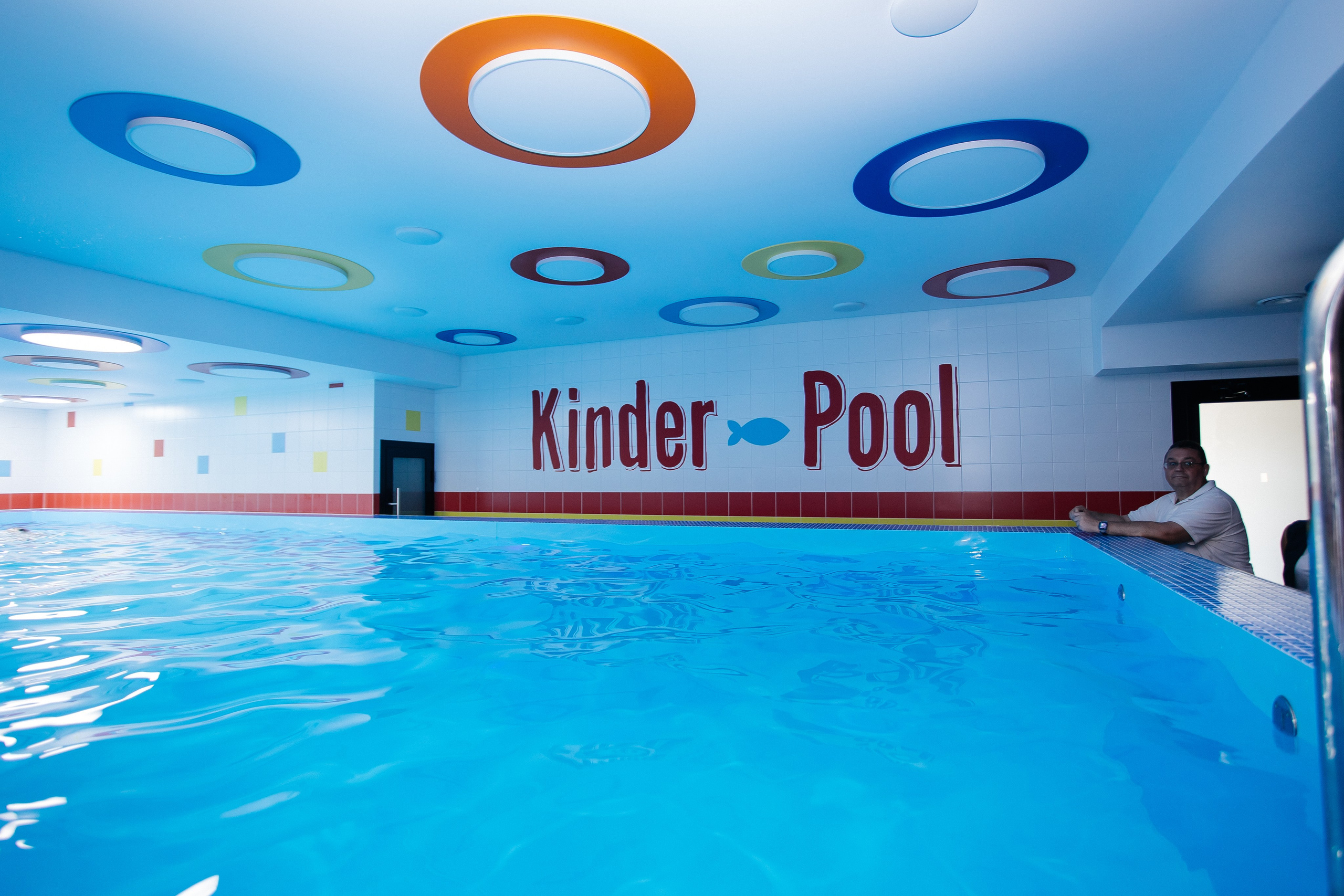 Открытие бассейна. Фотограф в Иркутске