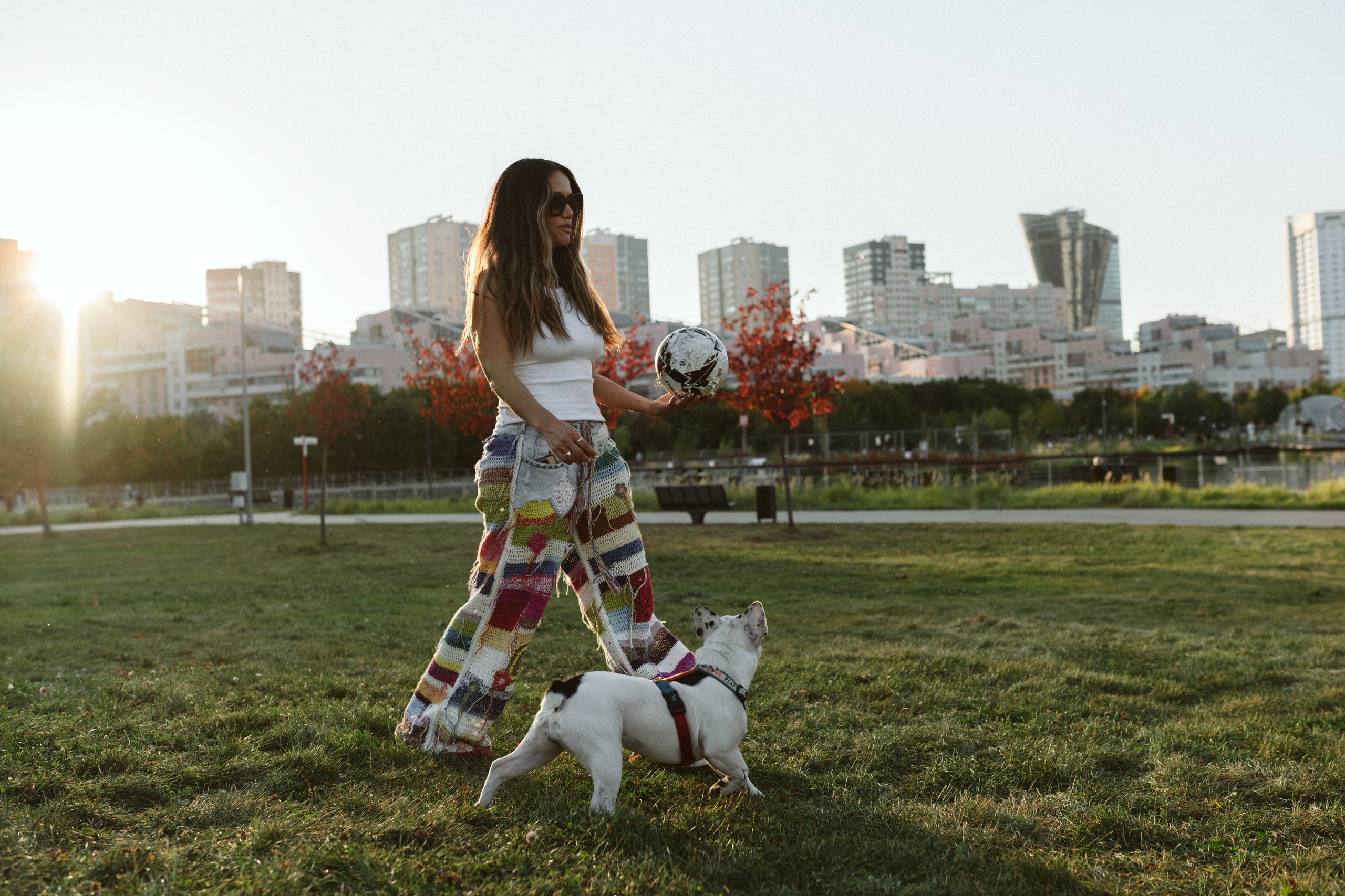 Инна и Белль. Фотограф анималист в Москве Ольга Агушева