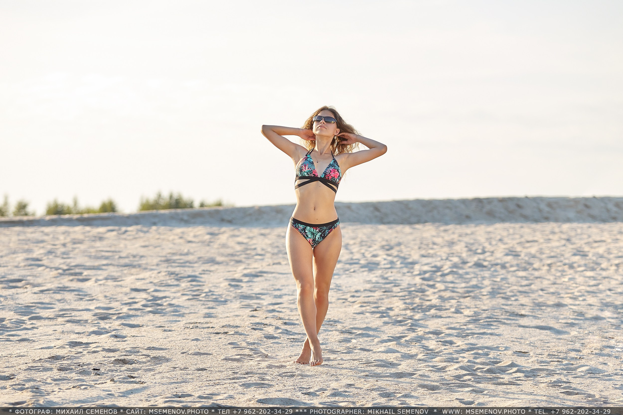 Фотосессия сестер на пляже Фотограф Михаил Семенов,  г. Ярославль