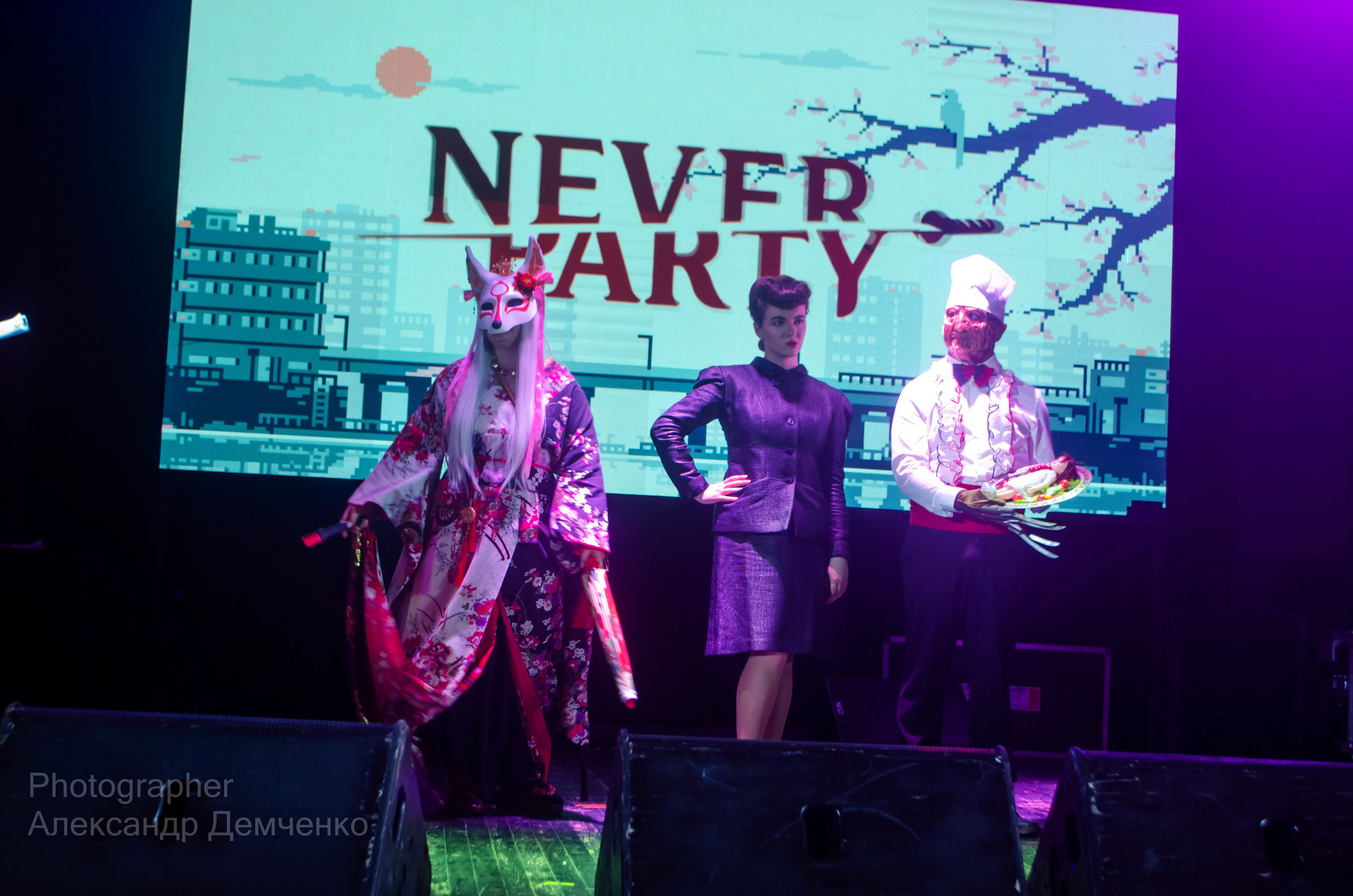 Фотосессия на фестивале косплея Never Party 3.0 в Москва