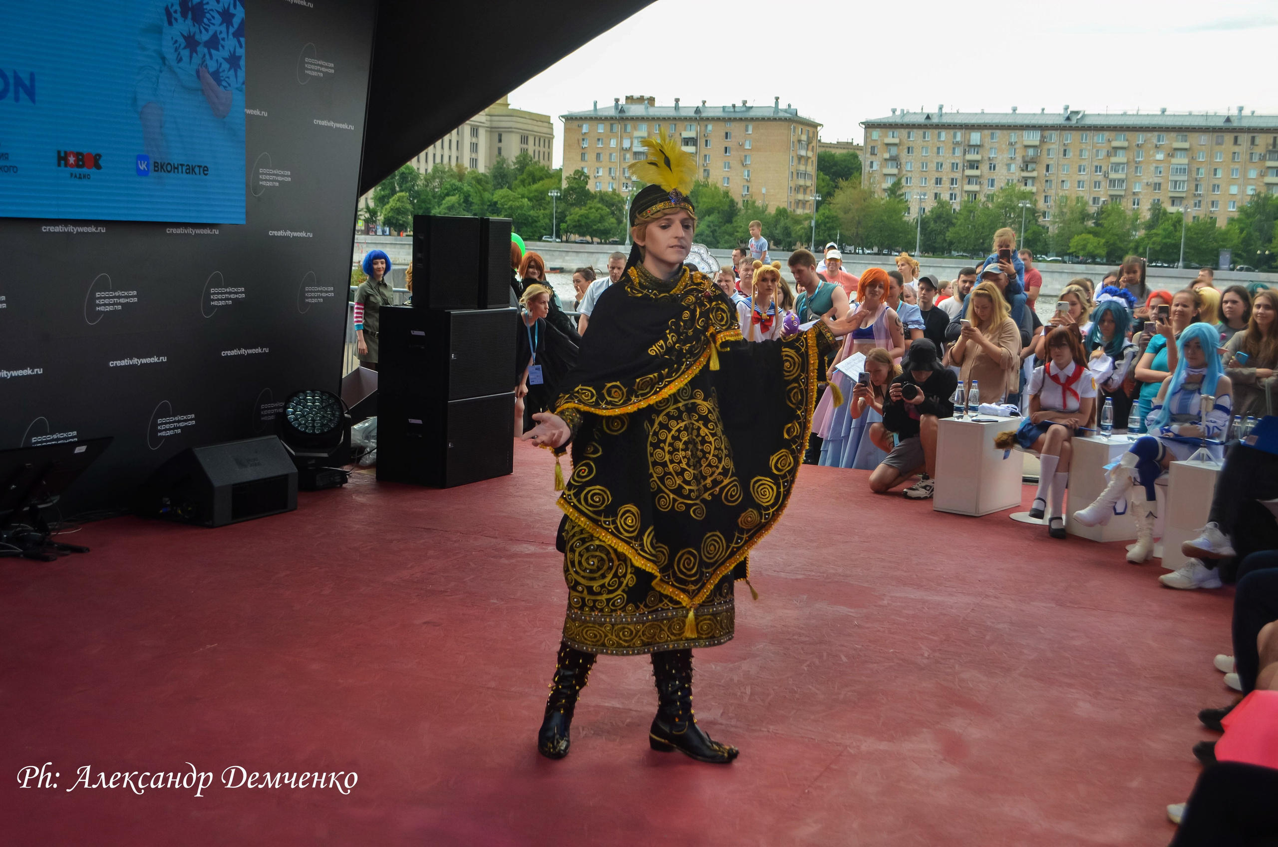 Фотосессия в Парке Горького на Лидеры молодого контента