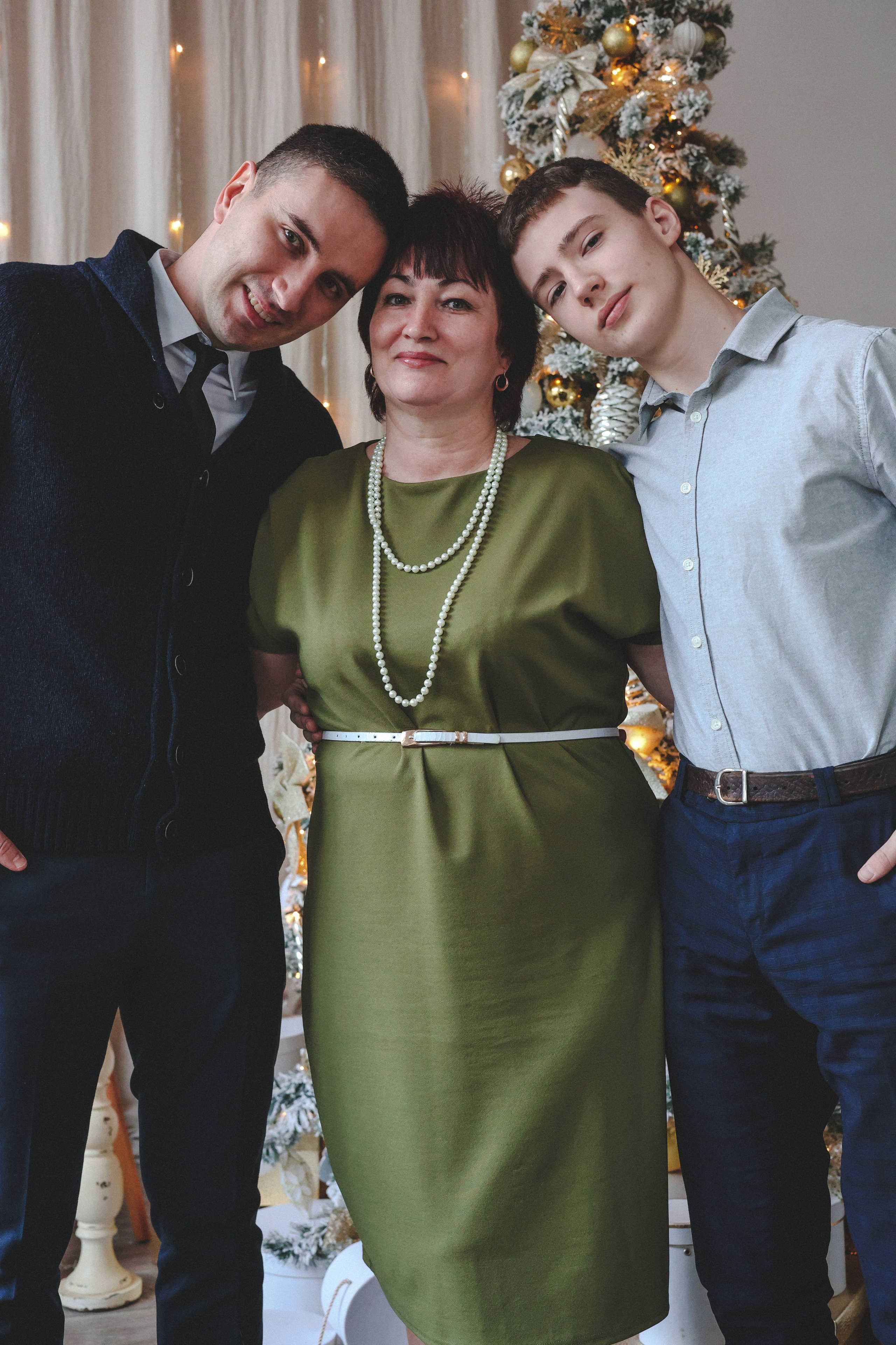 Новогодняя история «Светлана и ее семья». Фотограф в Москве Анастасия Калинина