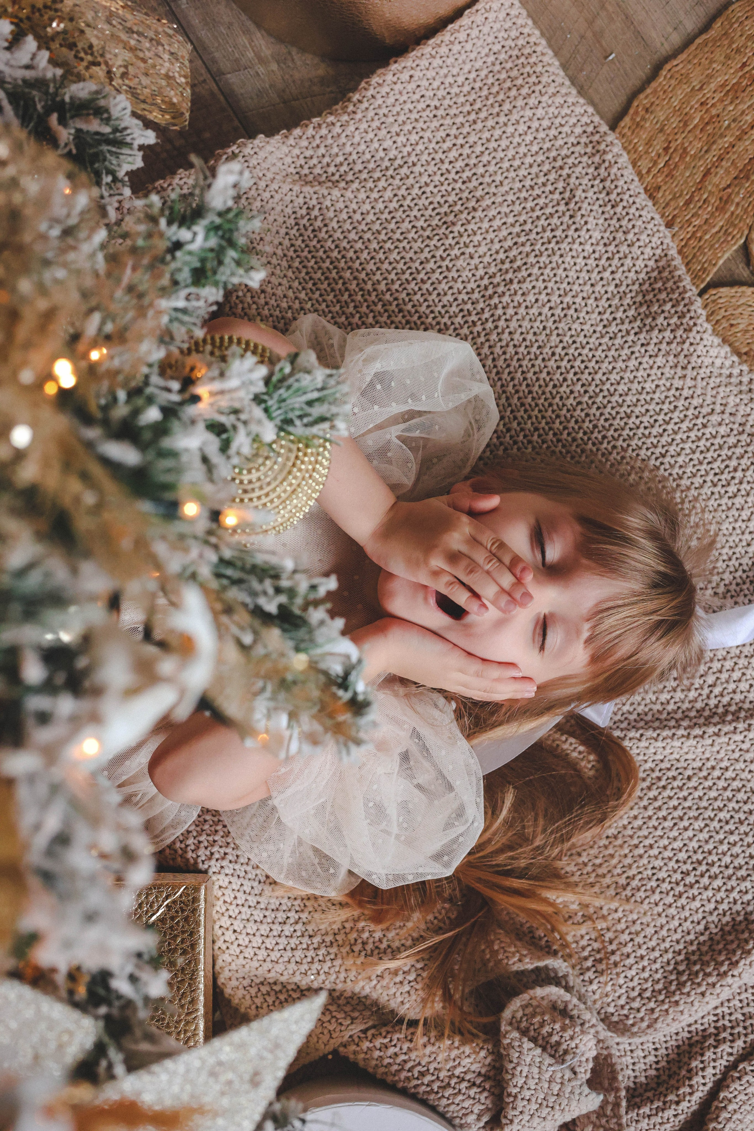 Новогодняя история «Кира и ее семья». Фотограф в Москве Анастасия Калинина