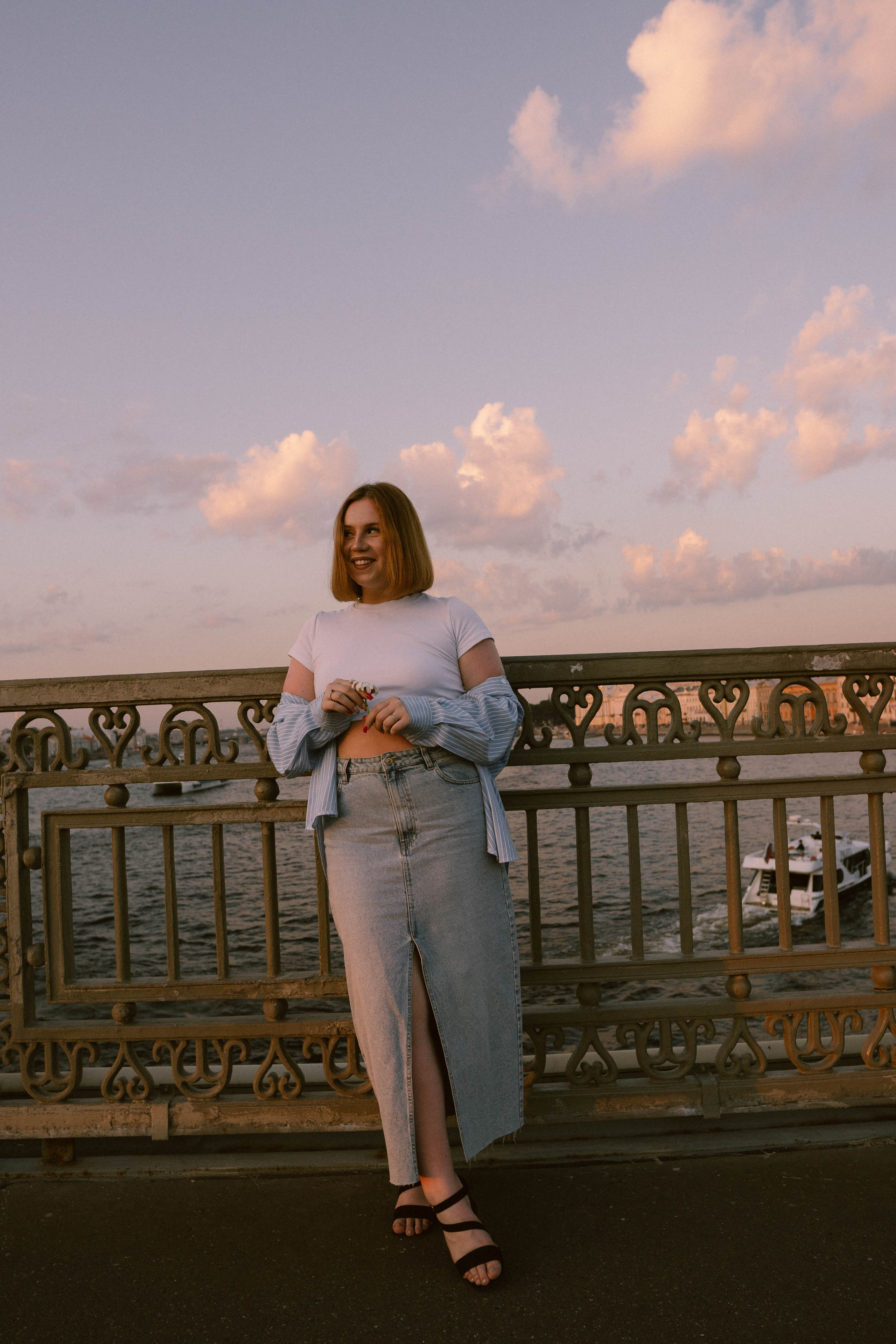 Виктория, ромашки и летний закат. Фотограф в Санкт-Петербурге Головина Анастасия