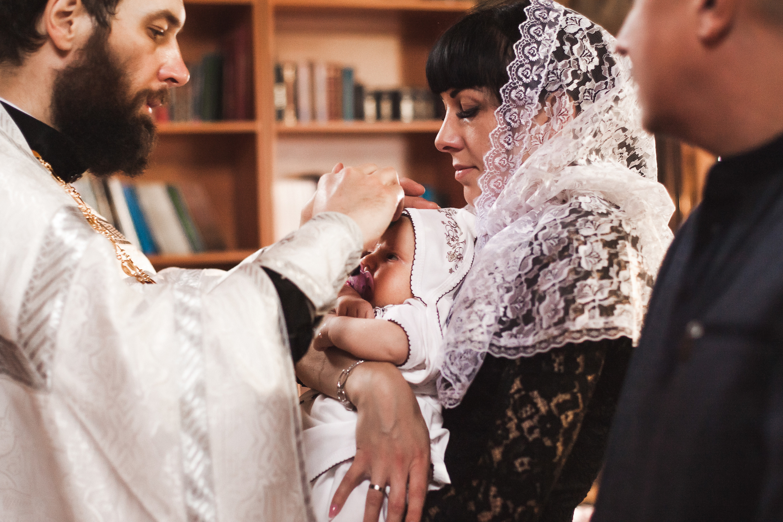 Крещение Анны. Фотограф новорожденных в Брянске Анжелика Прохоренкова