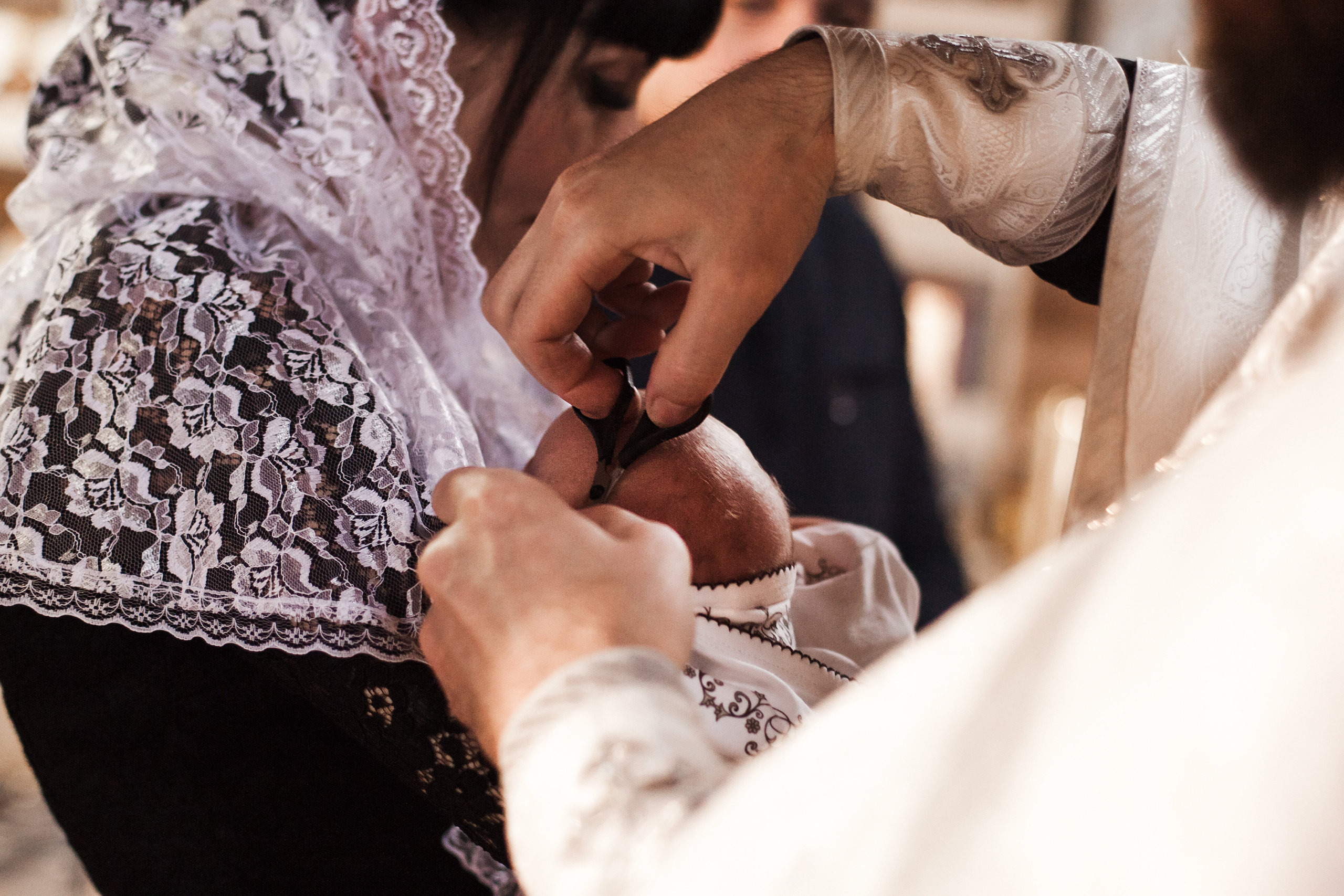 Крещение Анны. Фотограф новорожденных в Брянске Анжелика Прохоренкова