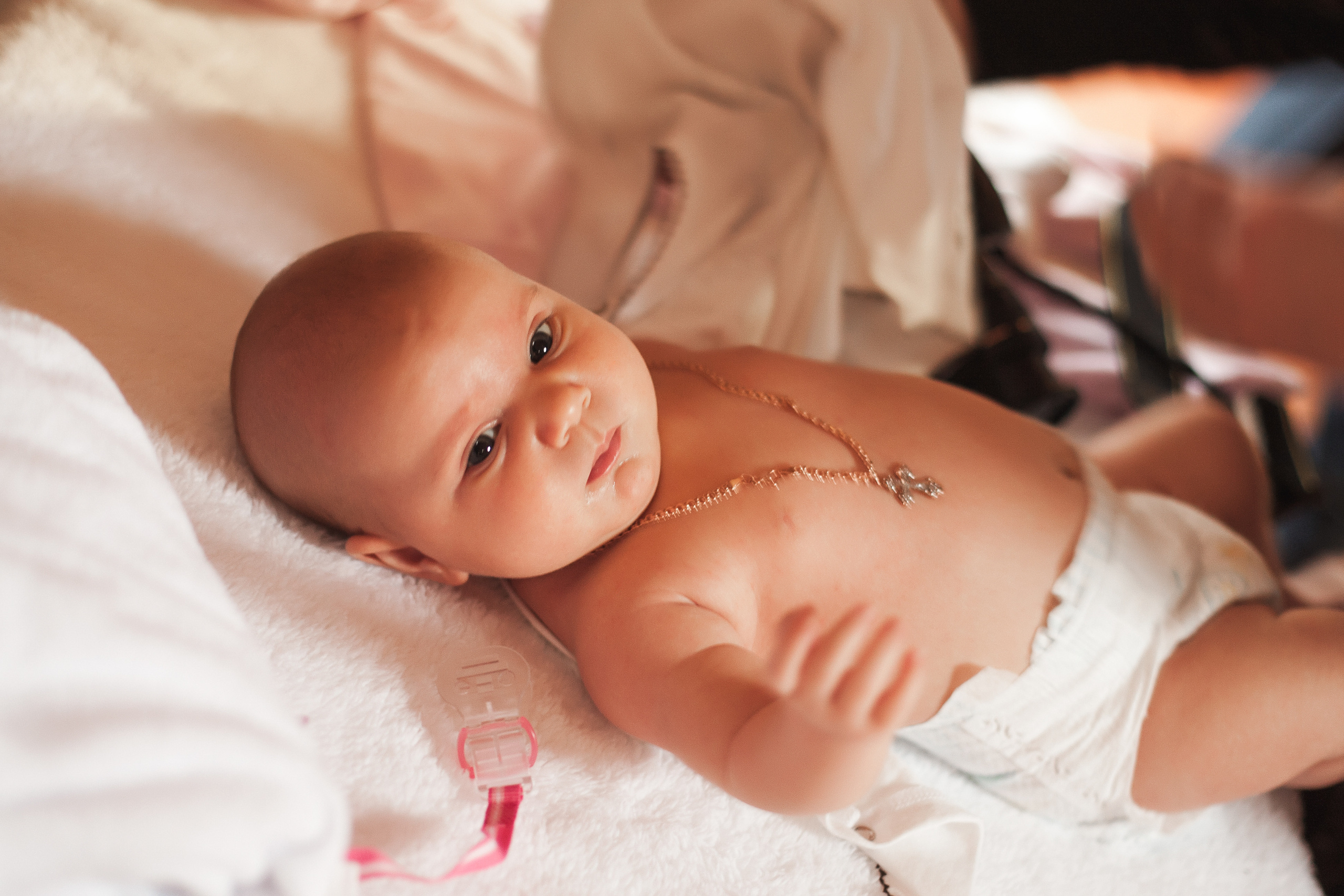 Крещение Анны. Фотограф новорожденных в Брянске Анжелика Прохоренкова