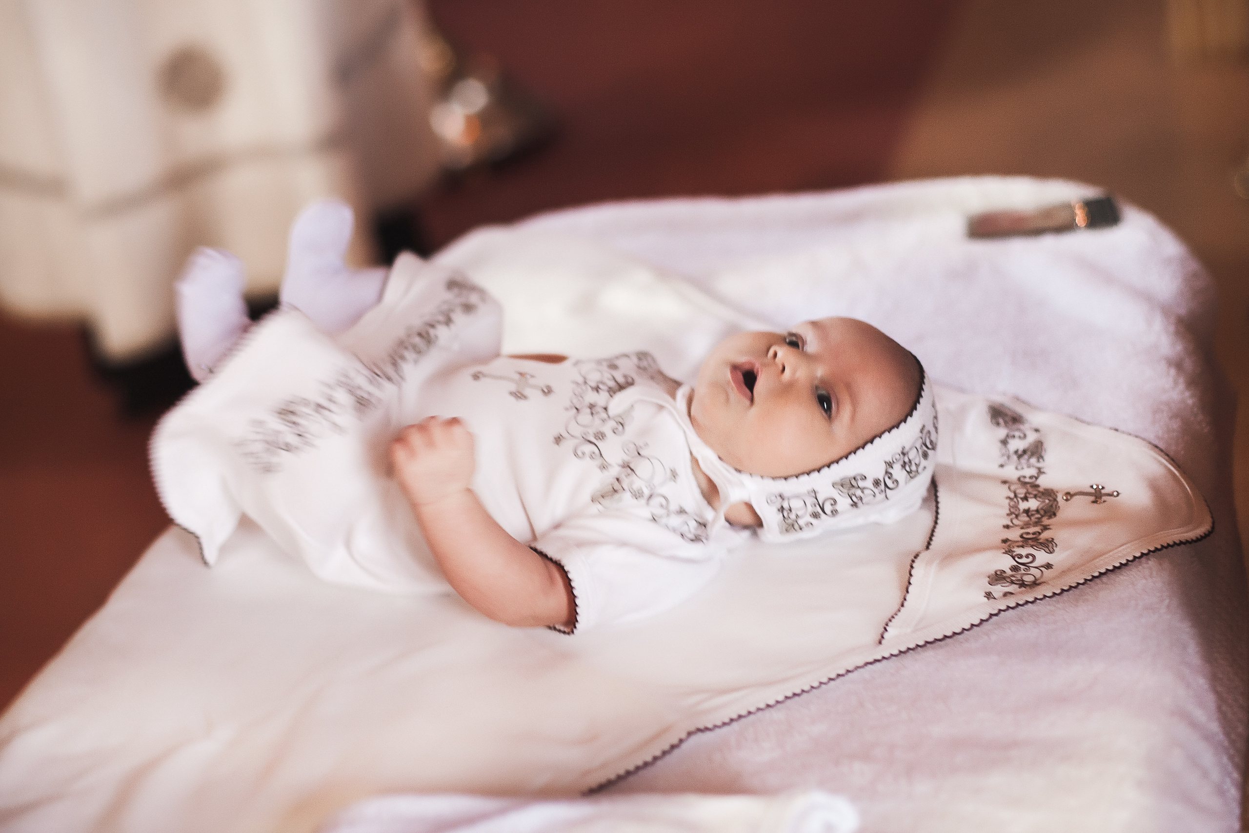 Крещение Анны. Фотограф новорожденных в Брянске Анжелика Прохоренкова