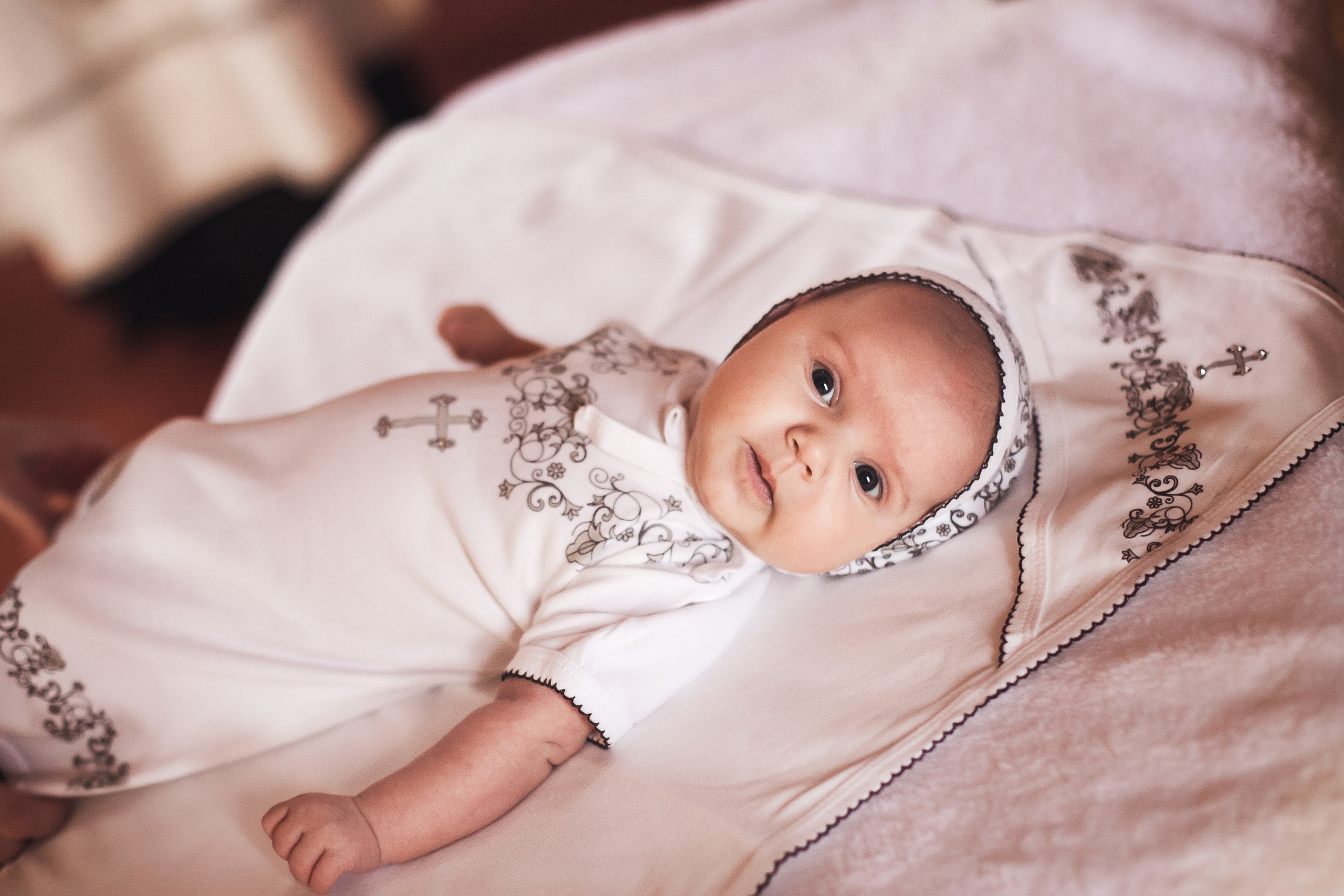 Крещение Анны. Фотограф новорожденных в Брянске Анжелика Прохоренкова