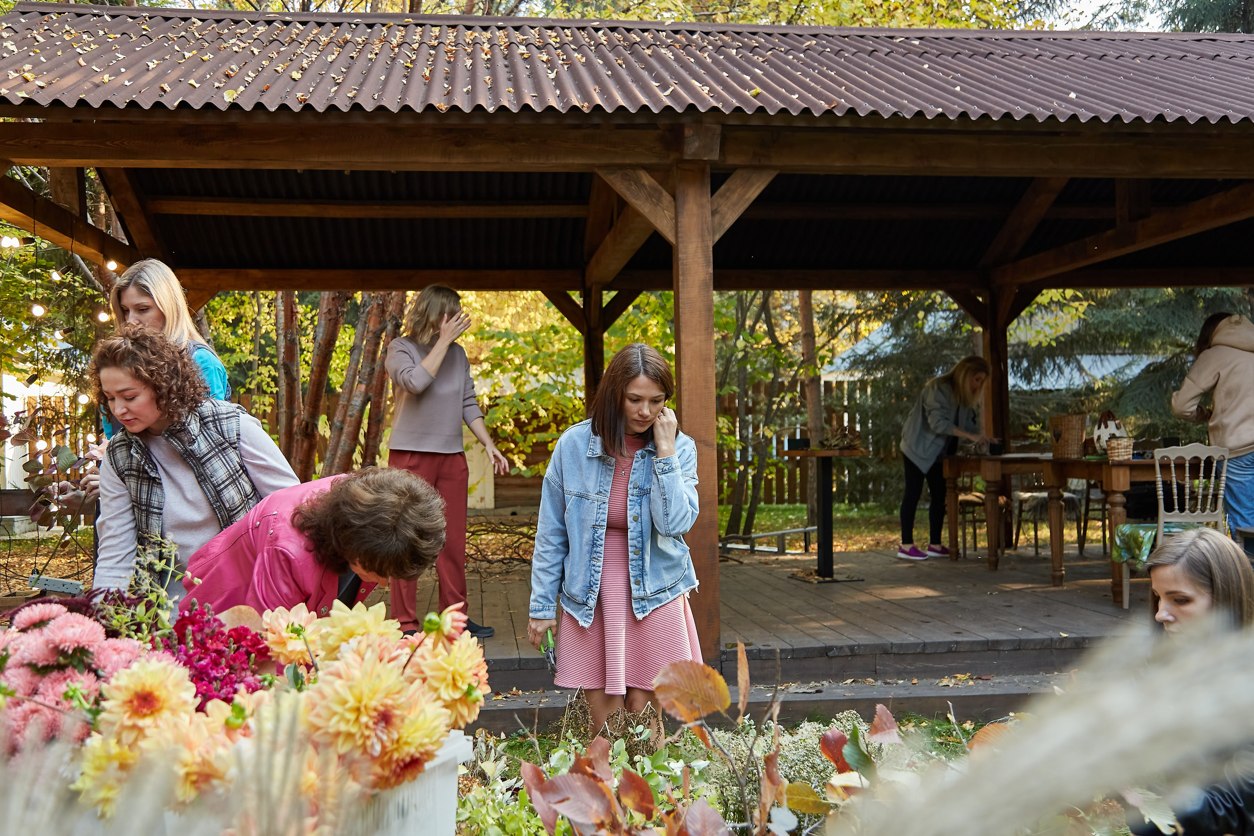 Ирина и мастер класс по декорации. Фотограф Барнаул Фатыхов Тимур