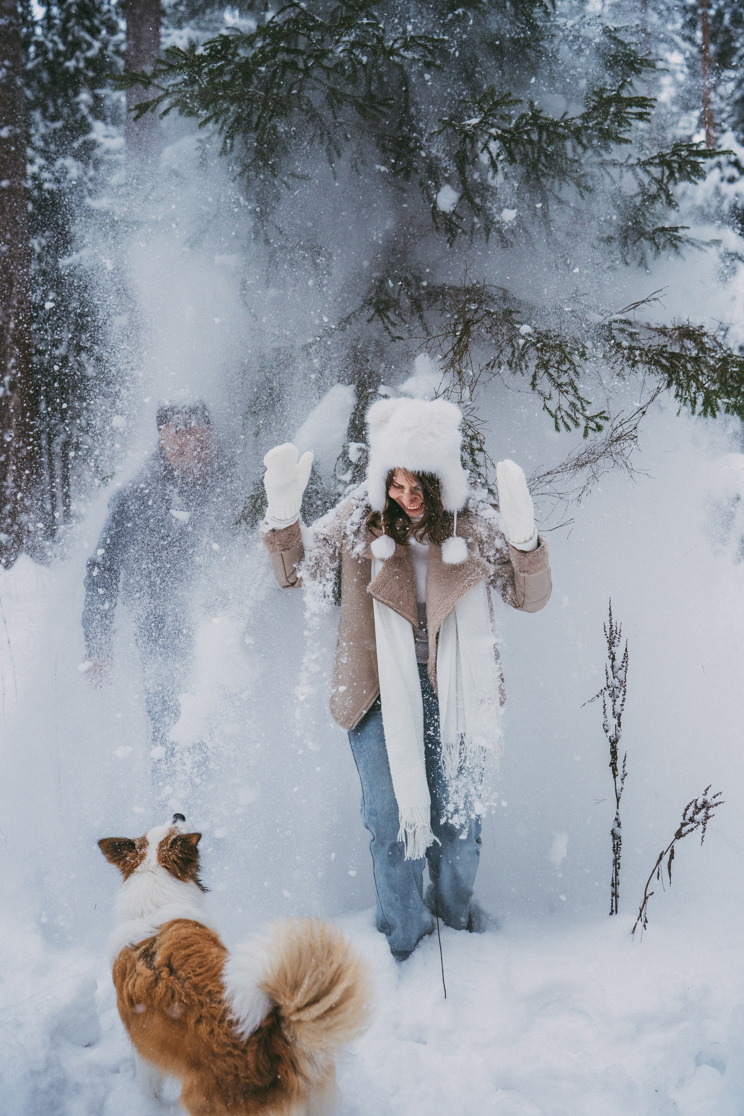 Катя, Анатолий и Елай. Фотограф анималист в Москве и Санкт-Петербурге Свиридова Анна