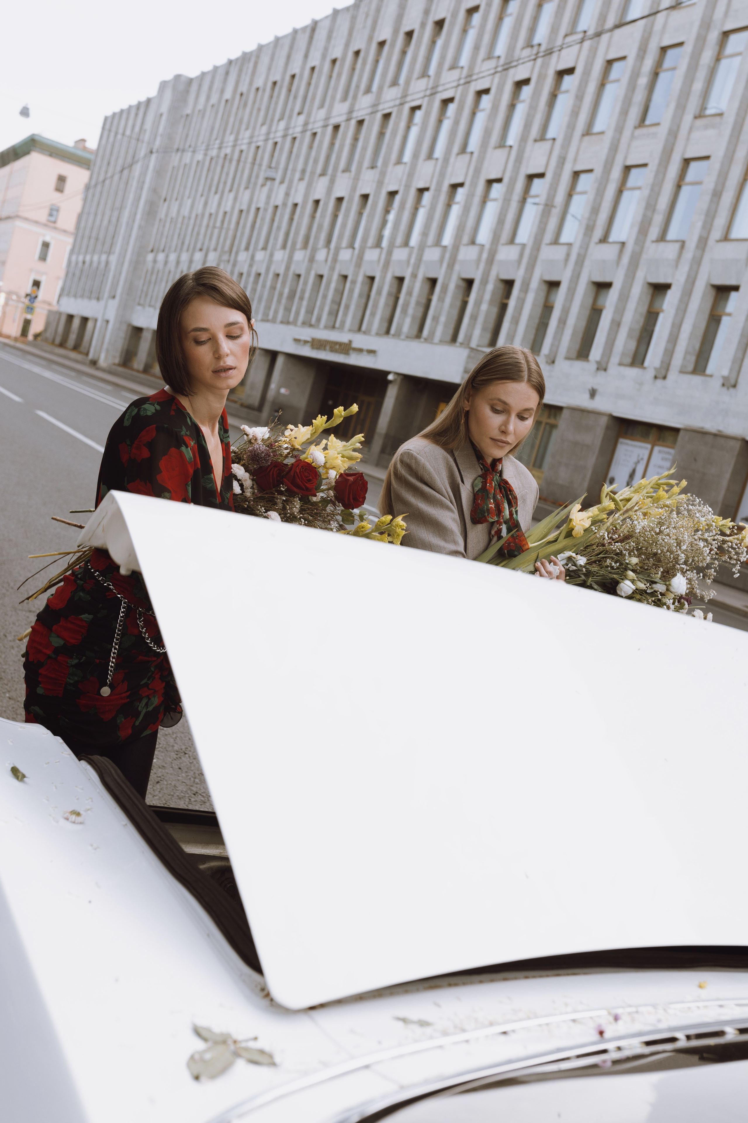 К цветам…. Fashion Фотограф в СПб Yana Kochkina