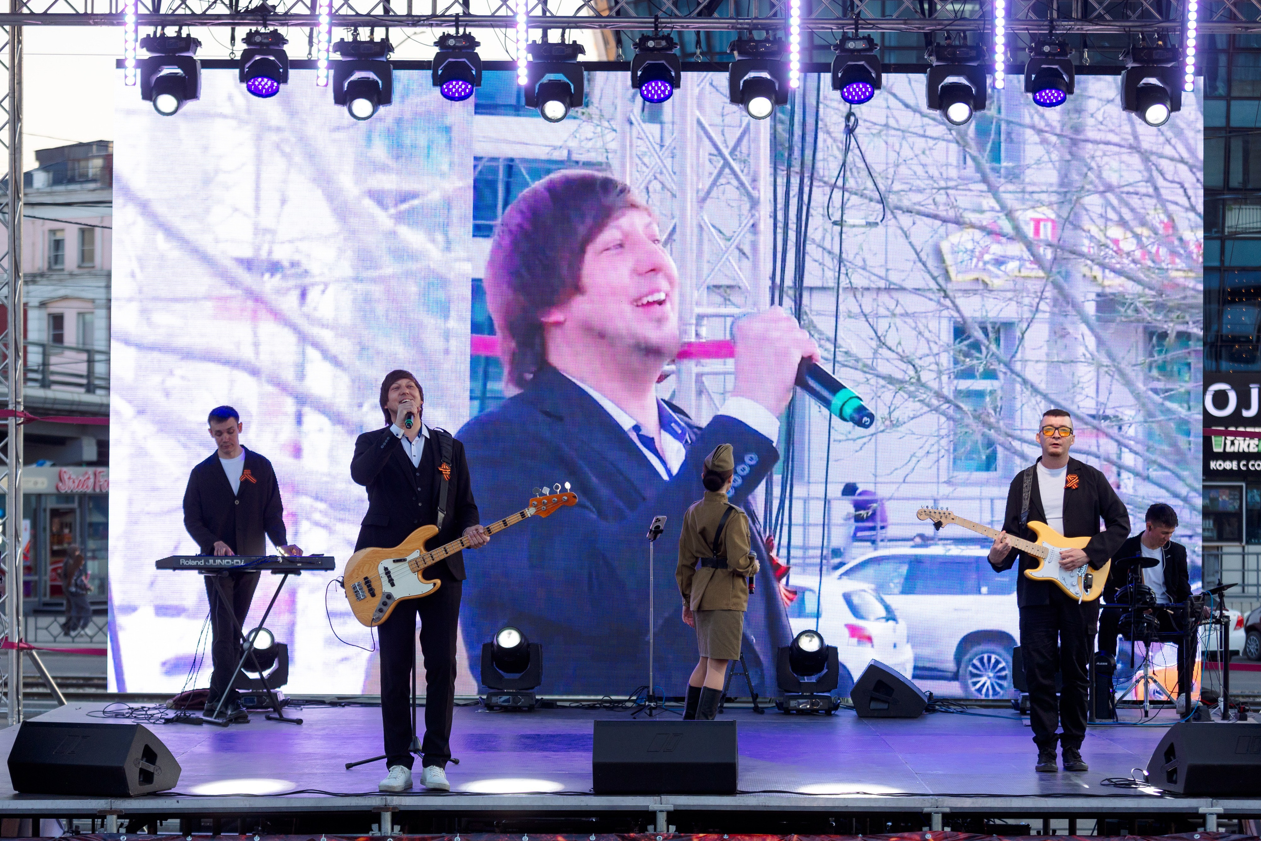 Концерт приуроченный к празднованию 80 лет победл. Свадебный и семейный фотограф в Улан-Удэ