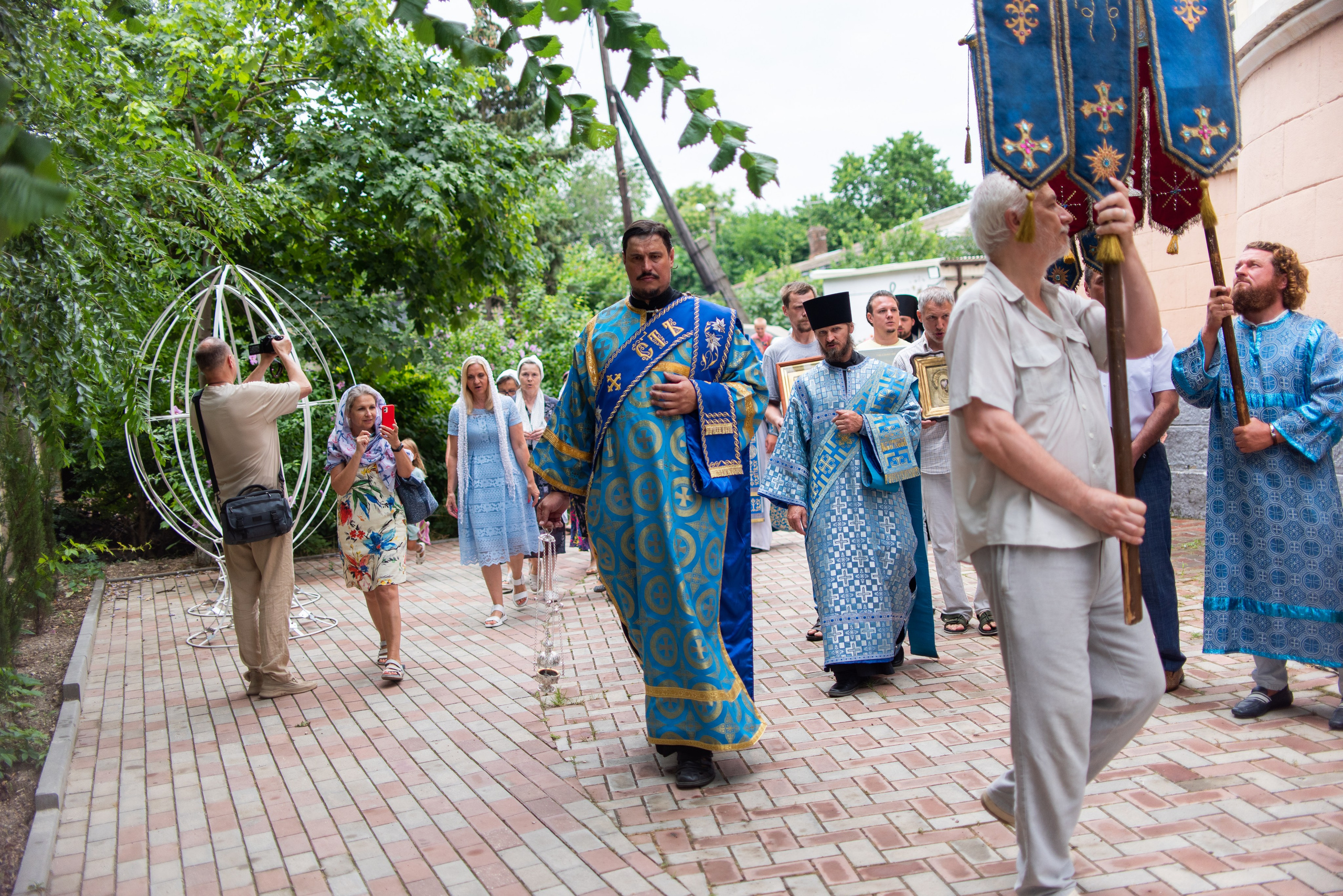 Празднование в честь явления иконы Пресвятой Богородицы в Казани 21.07.2023. Семейный и свадебный фотограф в Феодосии и Коктебеле