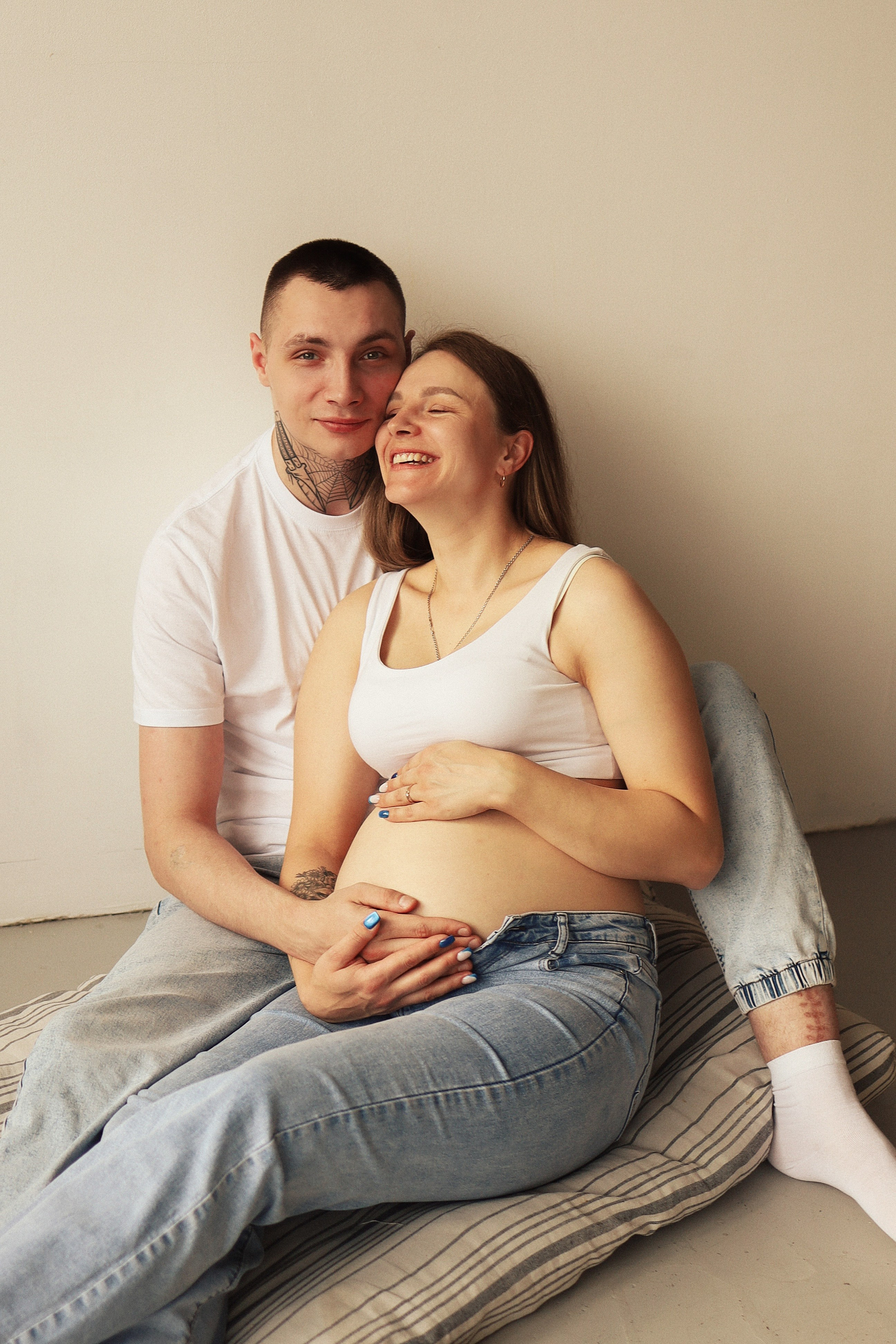 Будущие мама и папа. Фотограф Анастасия Фальковская