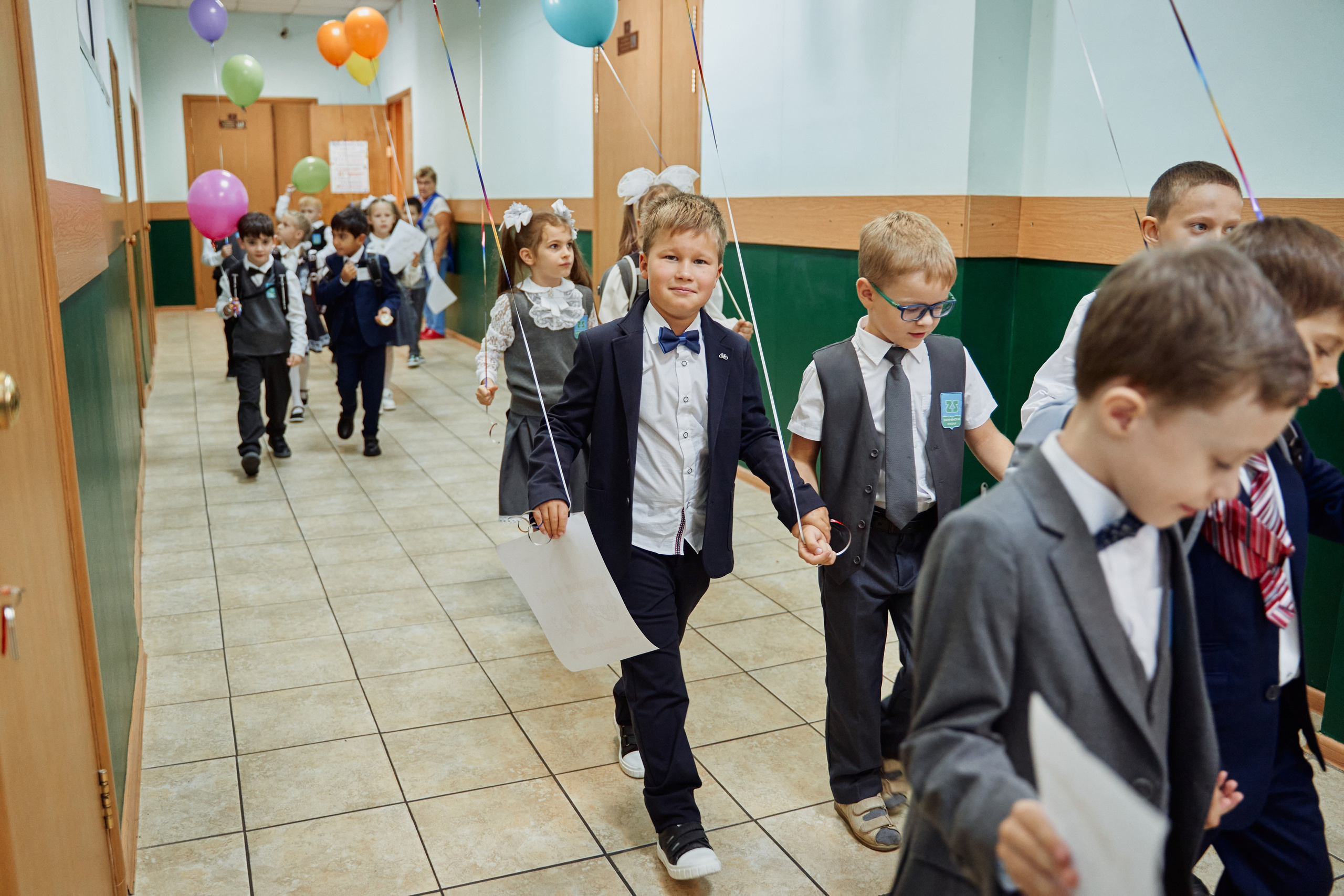 1 сентября 1Ж класс. Фотограф Москва Арина Клокова