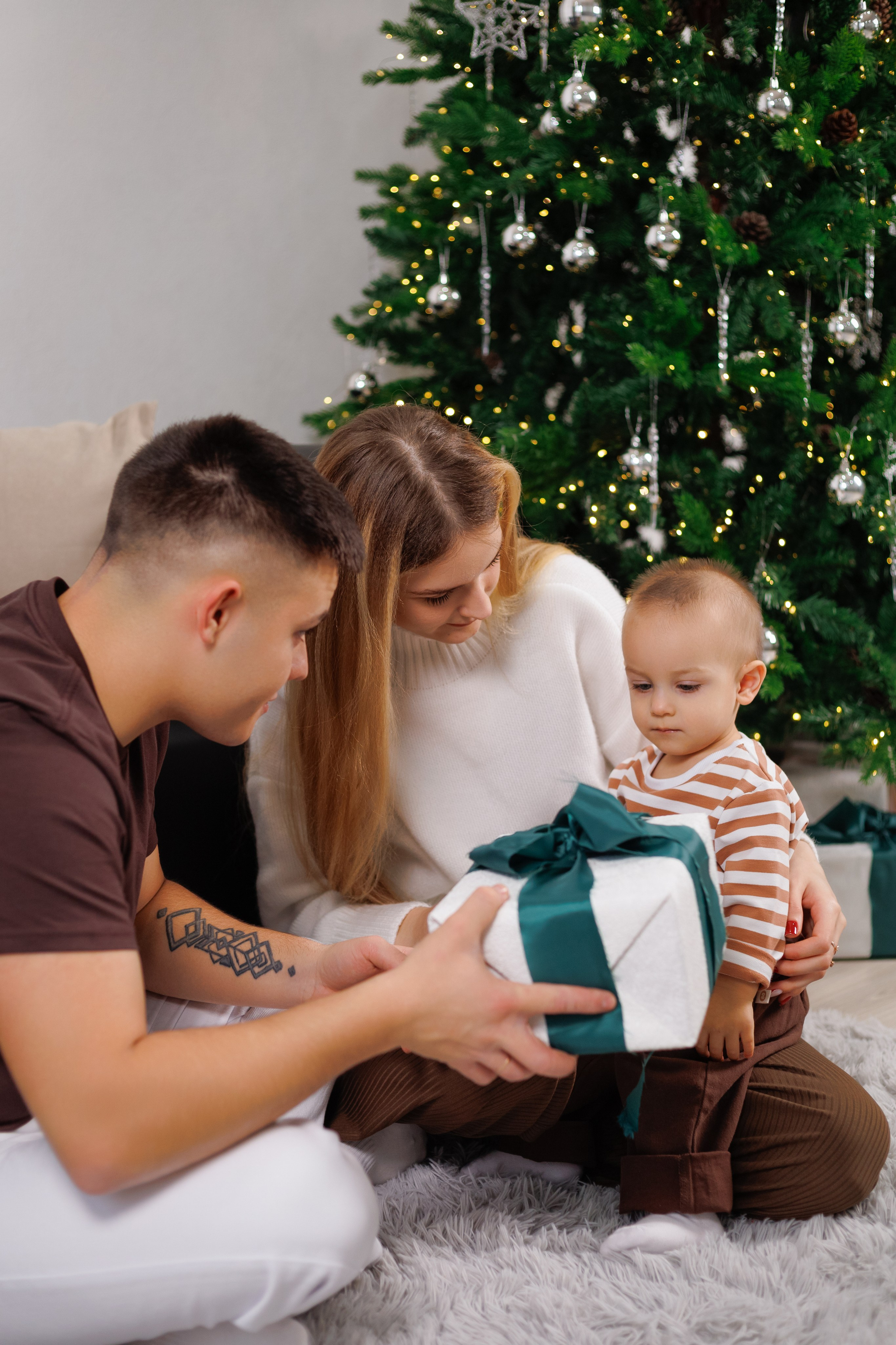 Новогодняя семейная. Семейный и творческий фотограф ст. Каневская| г. Краснодар | Мария Шарафан