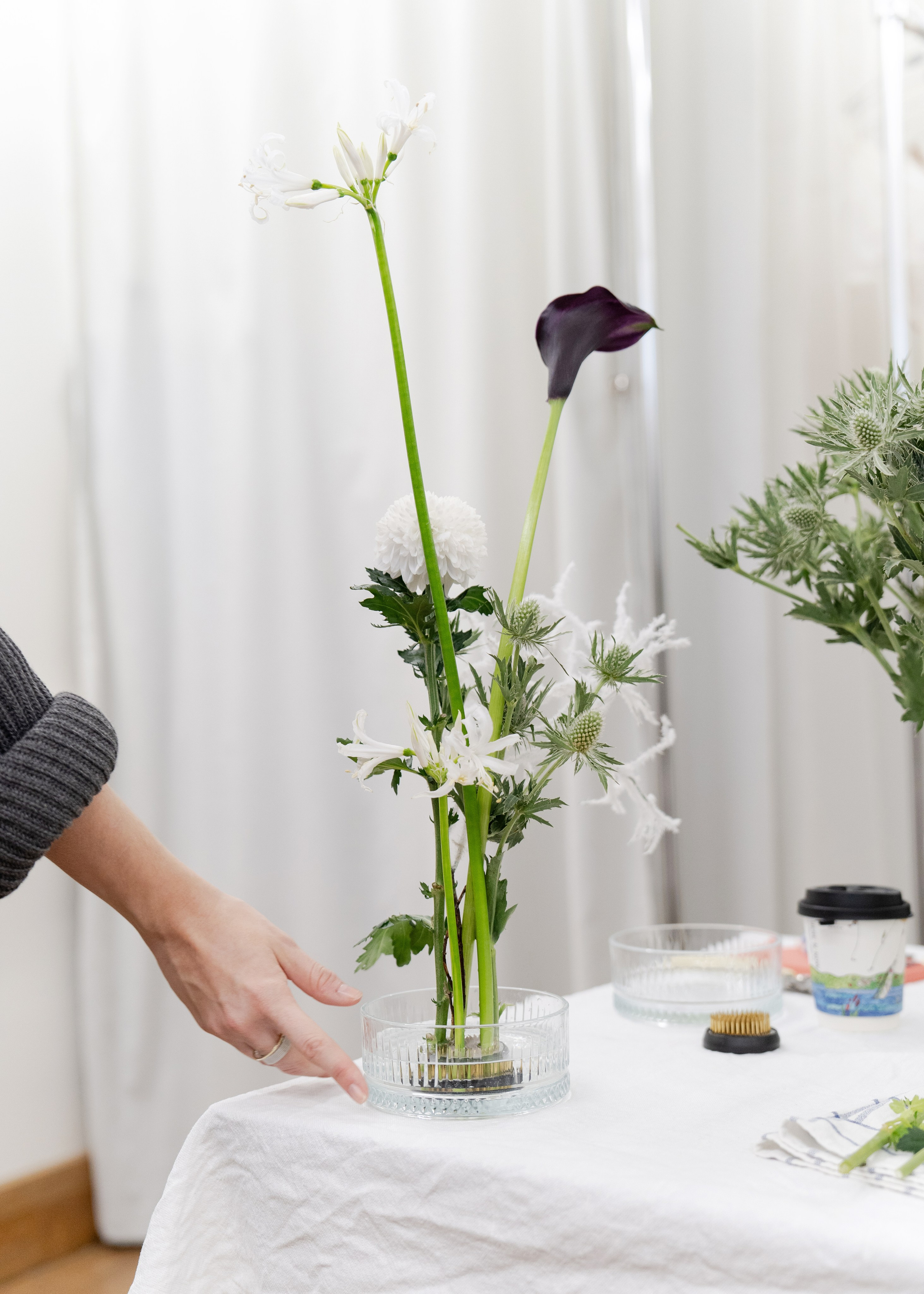 Цветочный мастер-класс. Портретный и репортажный фотограф Настя Климачева