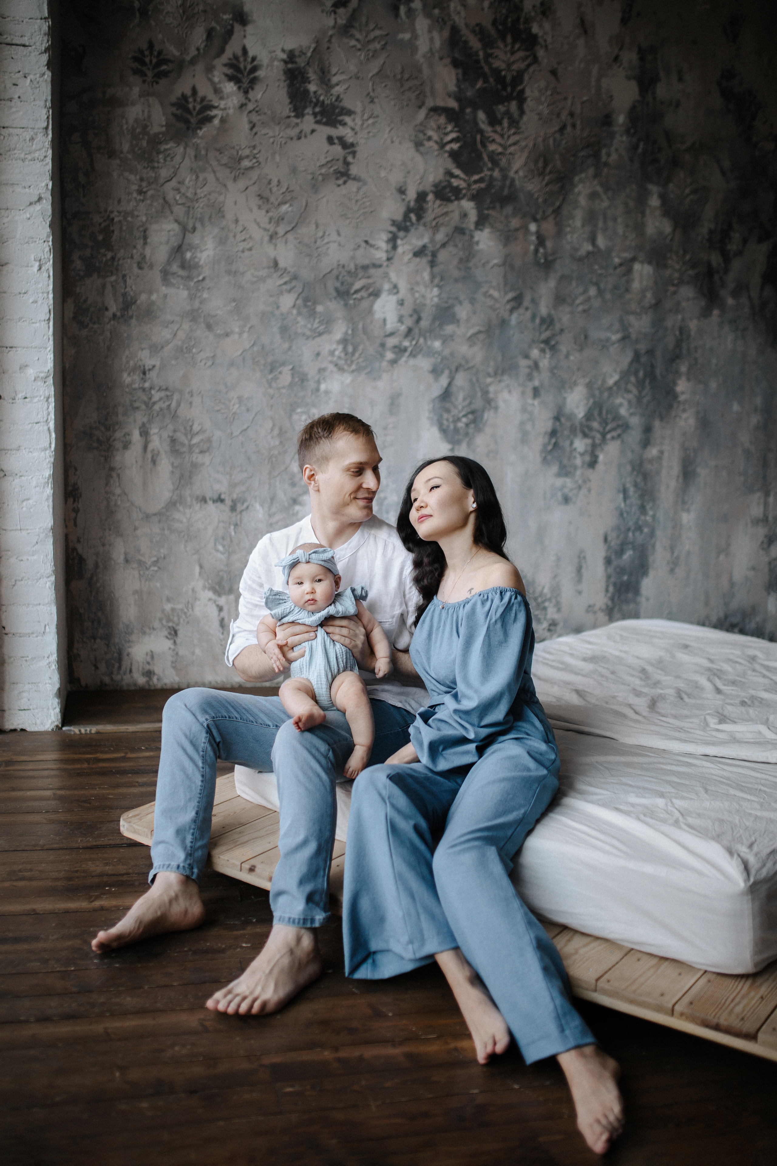 Костя, Алина и Эмилия. Портретный фотограф в городе Москва — Деляна Мур