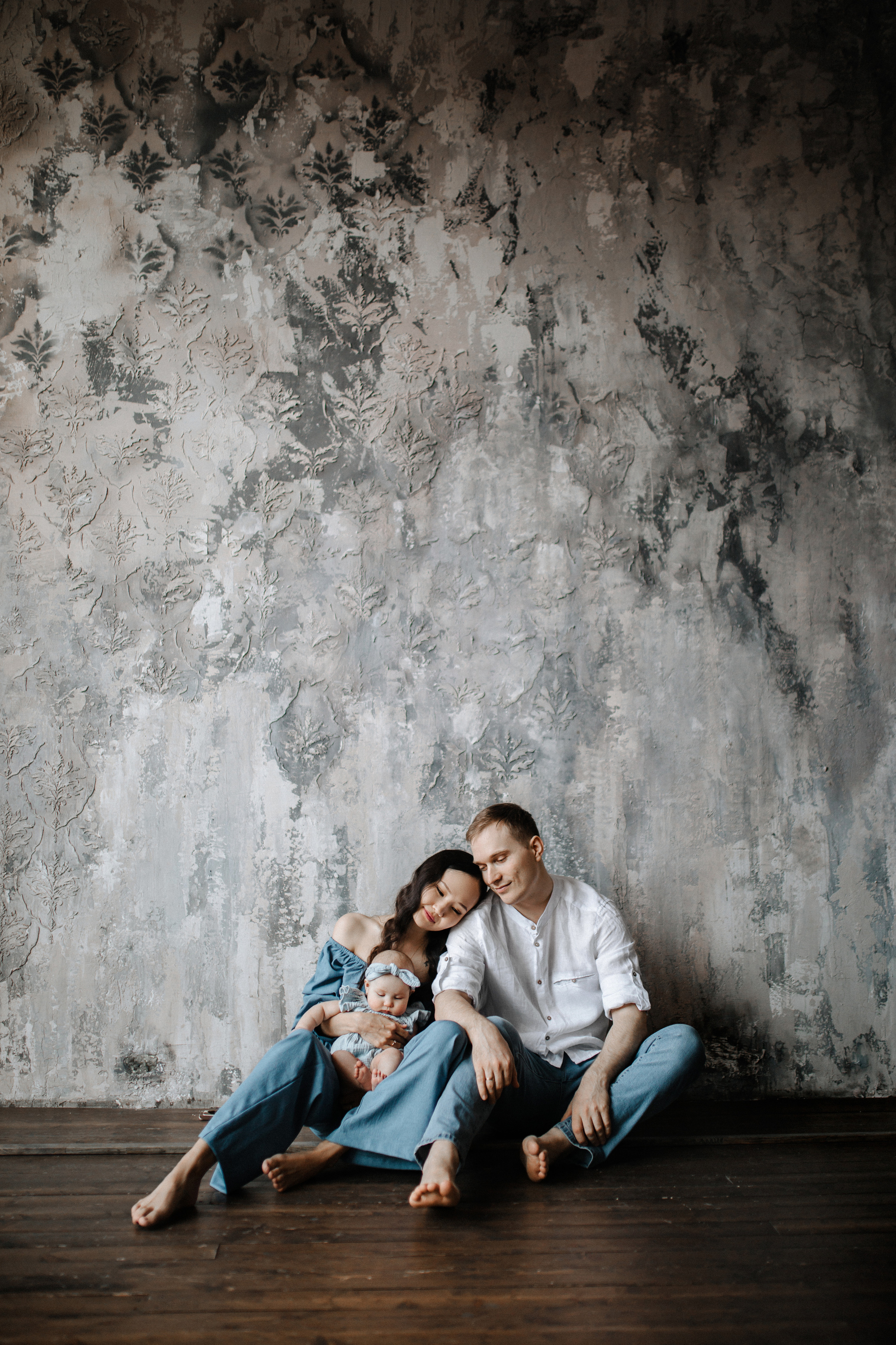 Костя, Алина и Эмилия. Портретный фотограф в городе Москва — Деляна Мур