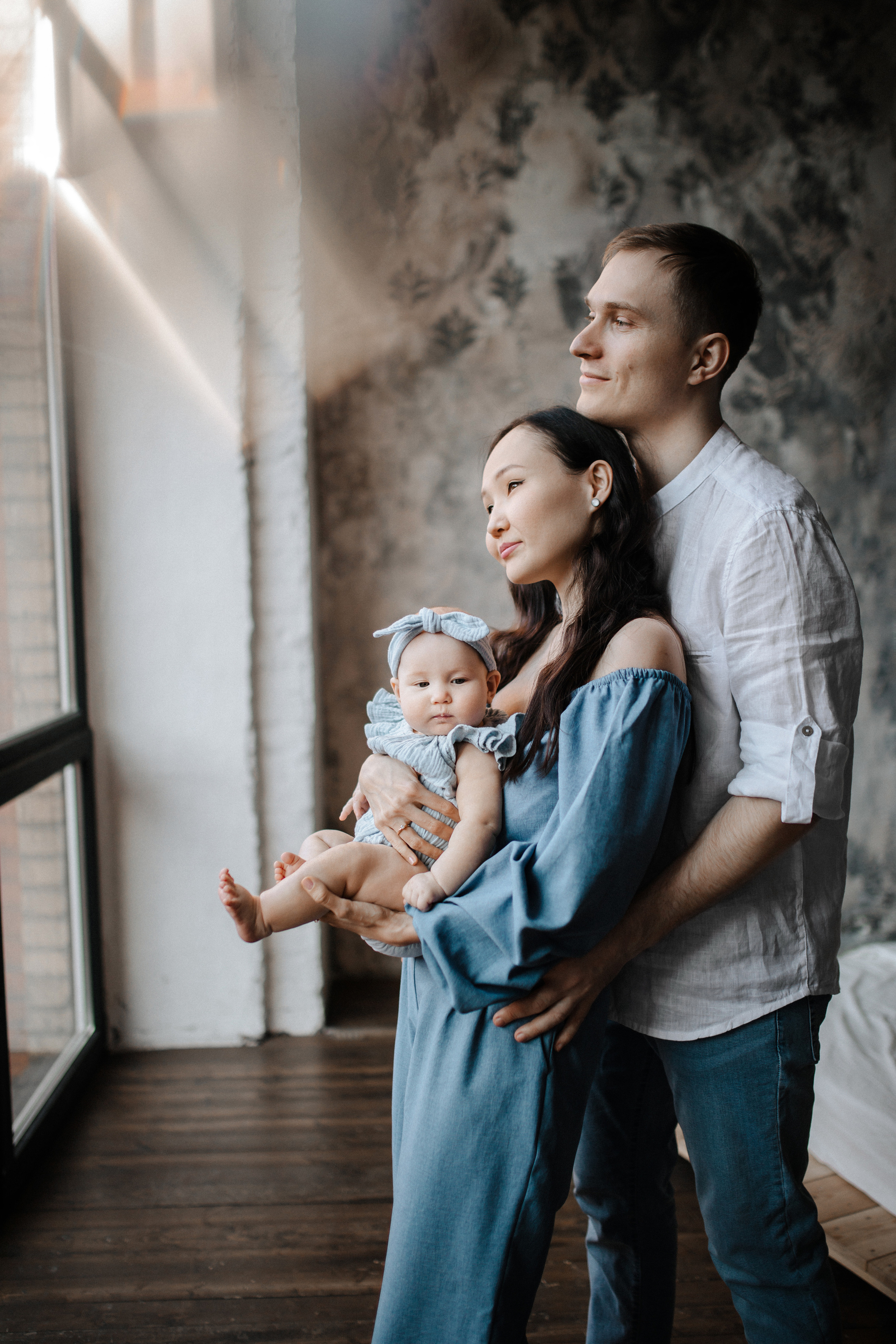 Костя, Алина и Эмилия. Портретный фотограф в городе Москва — Деляна Мур