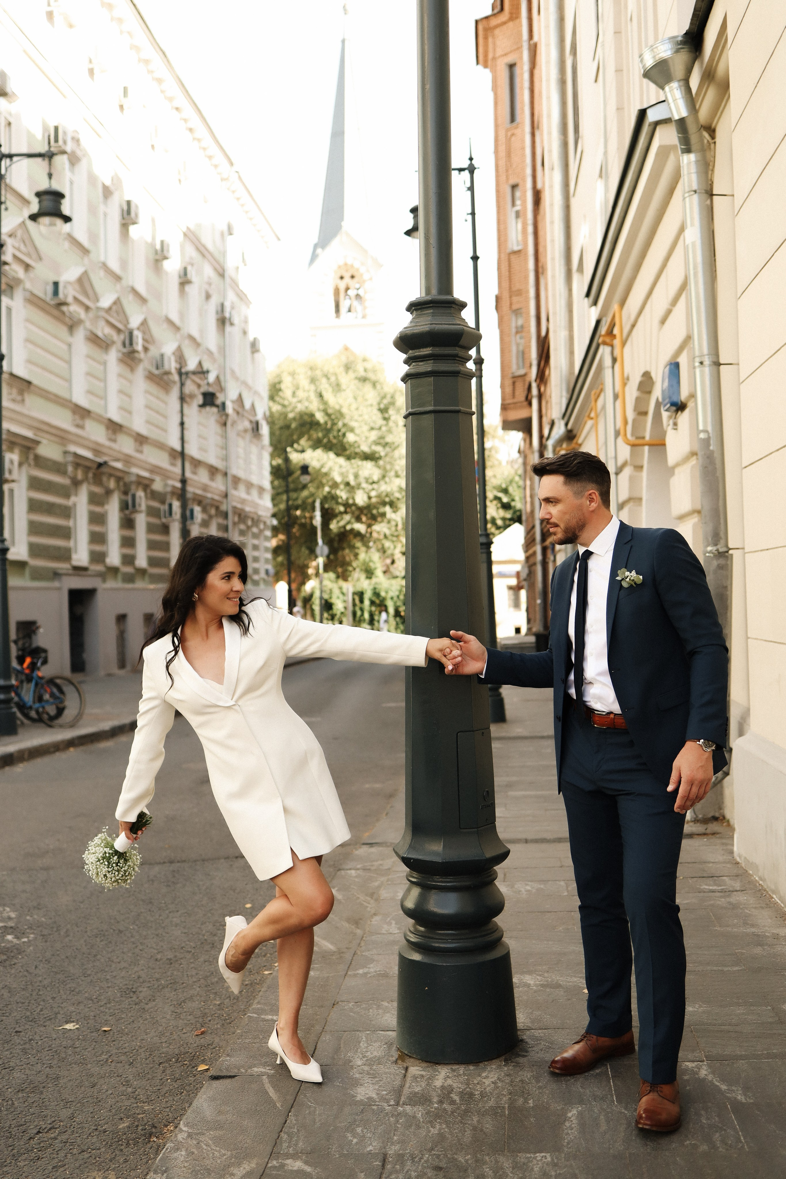 Е. + Д. Кутузовский ЗАГС, прогулка по Китай-городу. Семейный и lovestory фотограф в Москве Светлана Коняхина