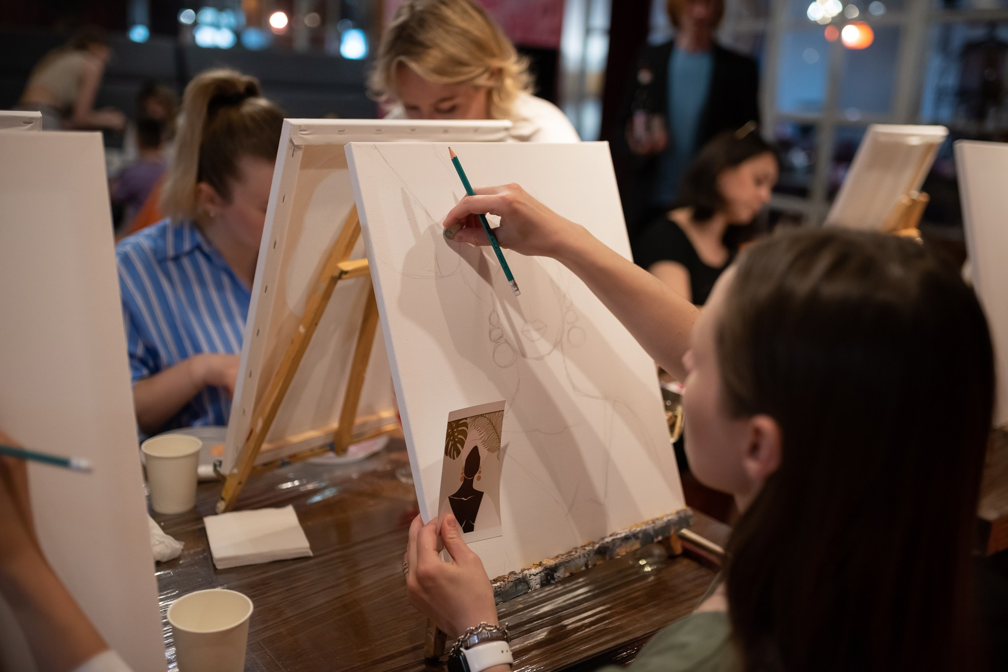Творчество в ресторане Большая кухня. Свадебный и семейный фотограф из Санкт-Петербурга Климов Анатолий