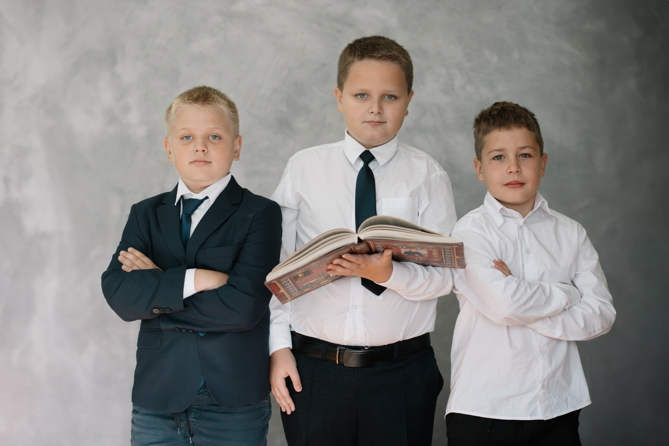 Школа № 19, 4 класс. Фотосессия для выпускной папки. Студия выпускных альбомов Остров