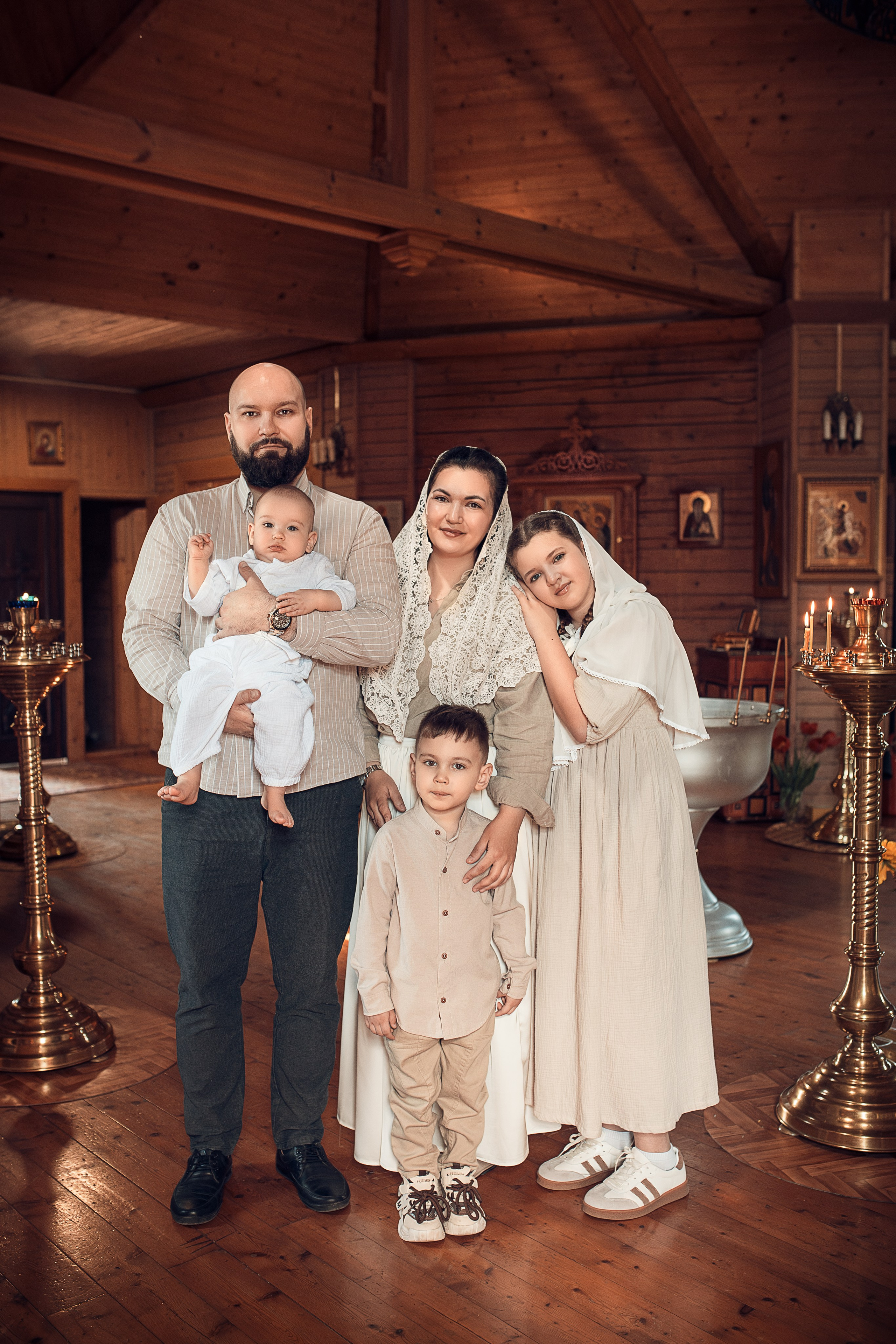 Фотосъемка таинства крещения