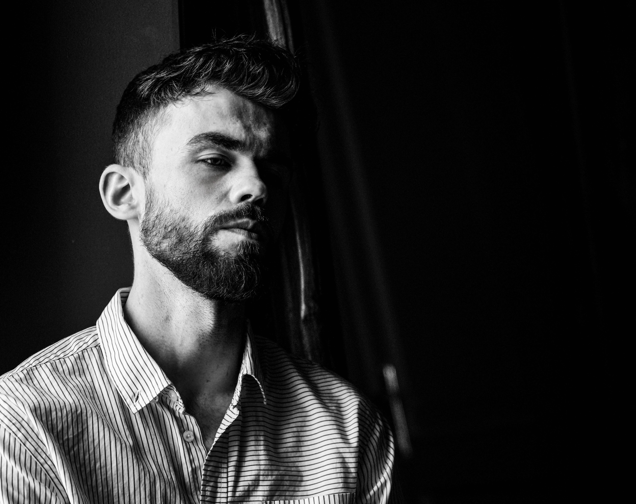 Мужская съёмка ч/б. Fotографиня из Санкт-Петербурга Настя Шуман