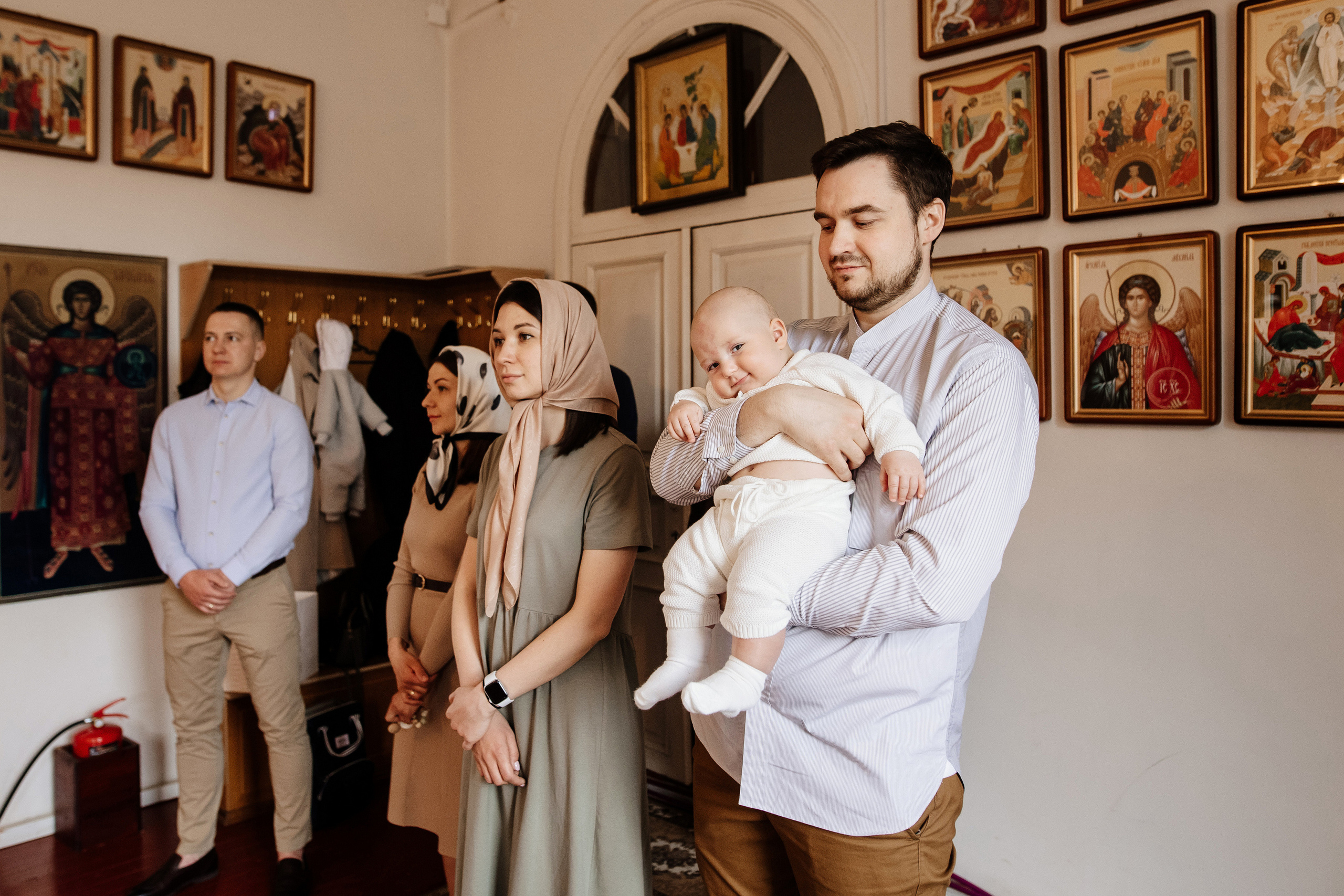 Крещение Артемия. Свадебный и семейный фотограф Екатерина Иванова
