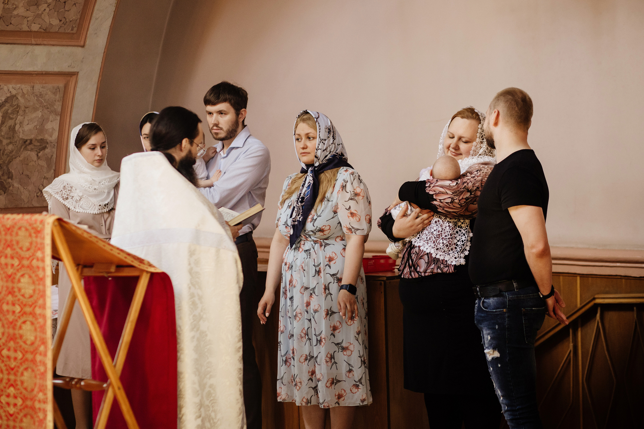 Крещение Варвары. Свадебный и семейный фотограф Екатерина Иванова