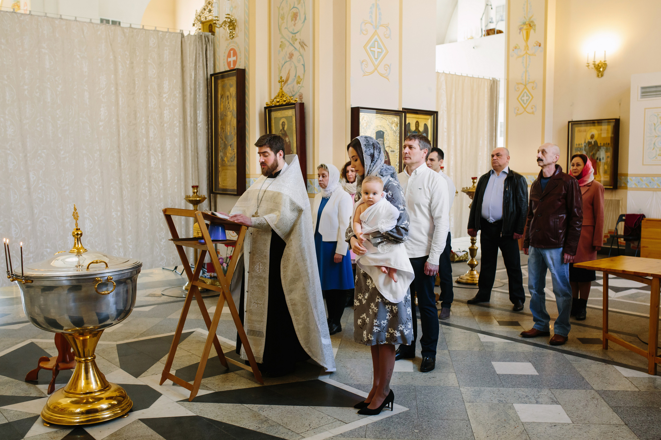 Крещение Алисы. Свадебный и семейный фотограф Екатерина Иванова