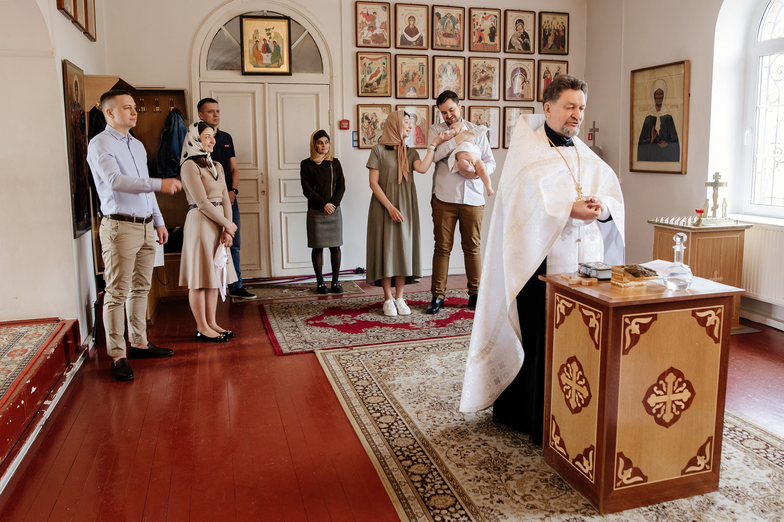 Крещение Артемия. Свадебный и семейный фотограф Екатерина Иванова