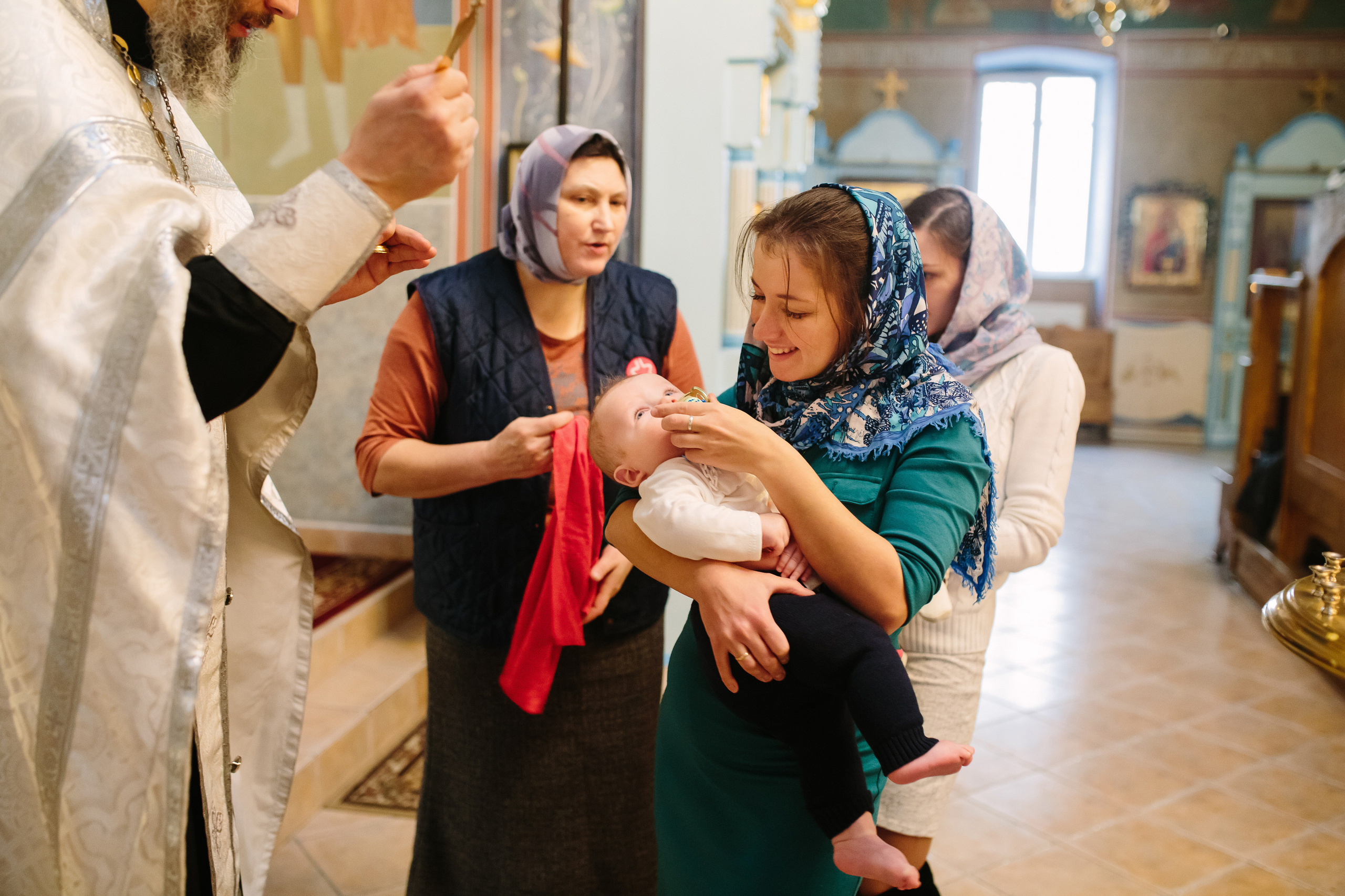 Крещение Стефании. Свадебный и семейный фотограф Екатерина Иванова