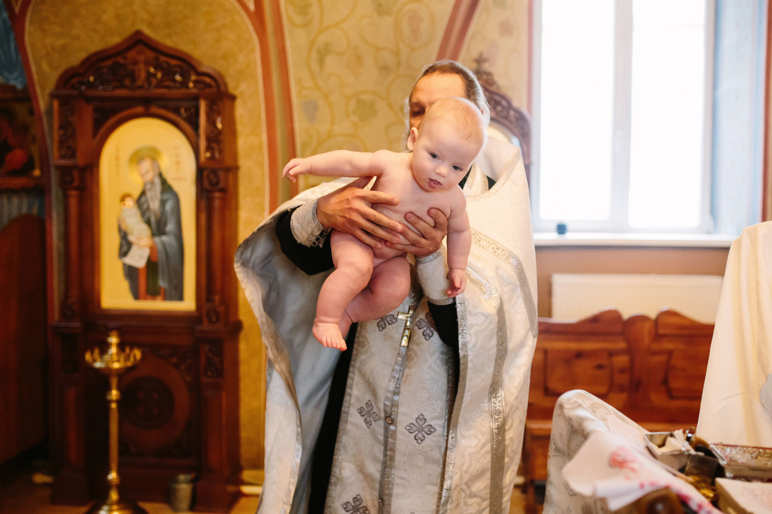 Крещение Стефании. Свадебный и семейный фотограф Екатерина Иванова