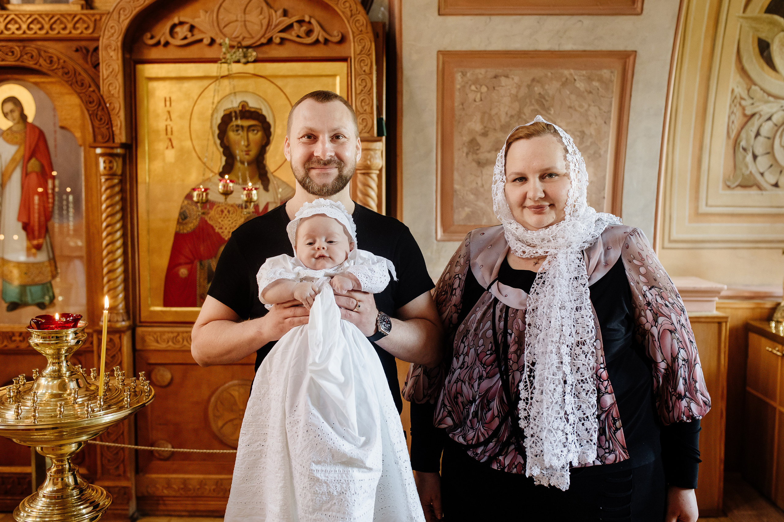 Крещение Варвары. Свадебный и семейный фотограф Екатерина Иванова