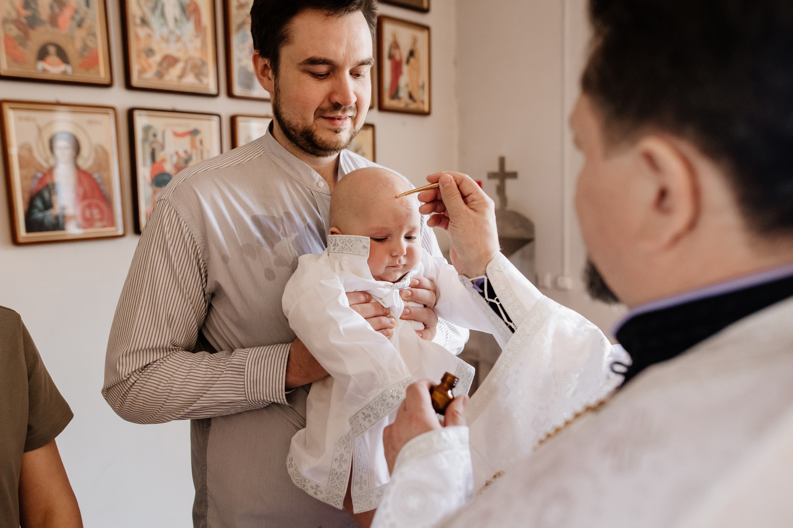 Крещение Артемия. Свадебный и семейный фотограф Екатерина Иванова