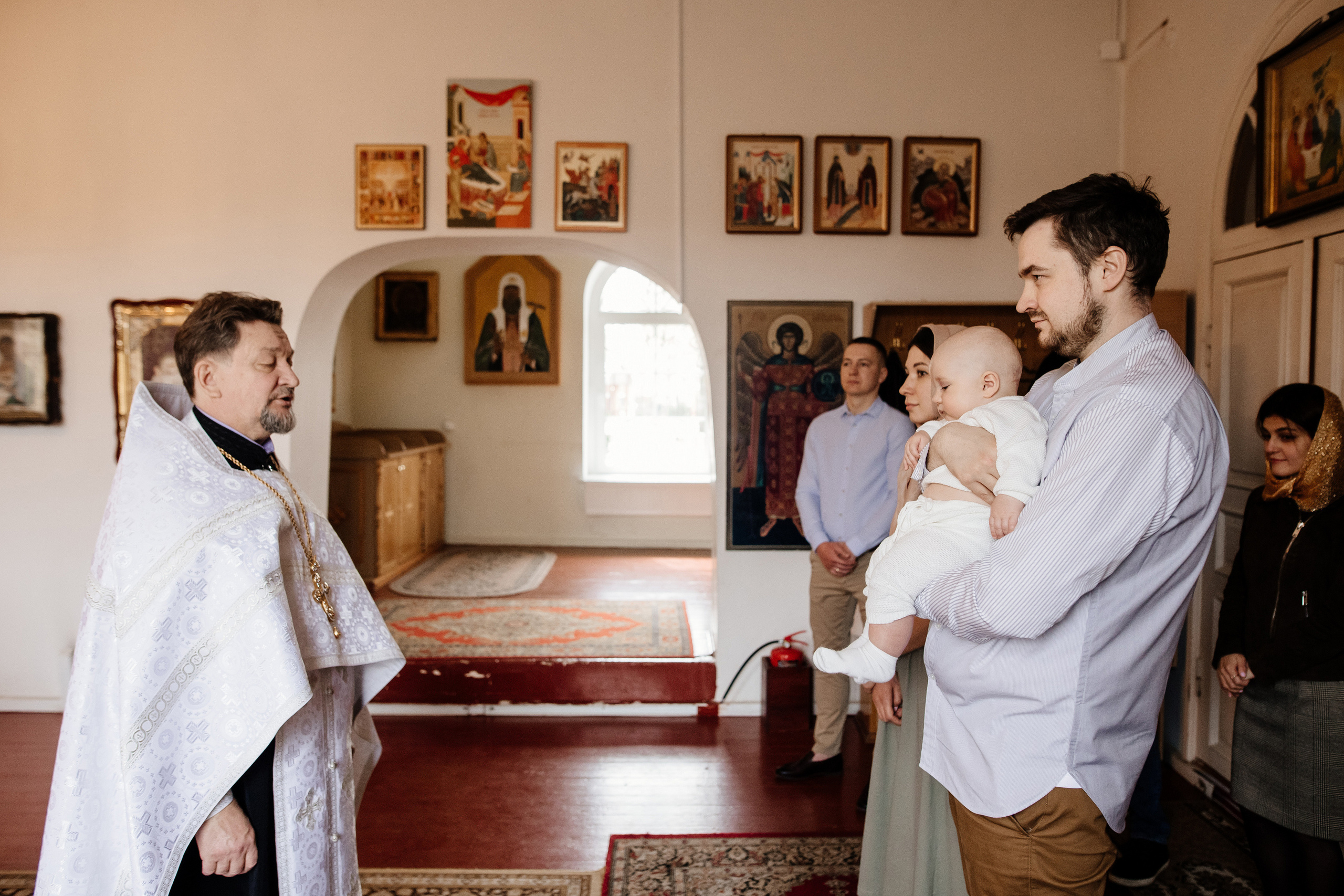 Крещение Артемия. Свадебный и семейный фотограф Екатерина Иванова