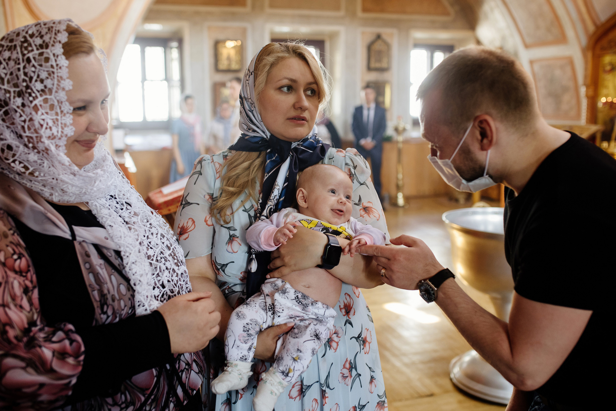 Крещение Варвары. Свадебный и семейный фотограф Екатерина Иванова