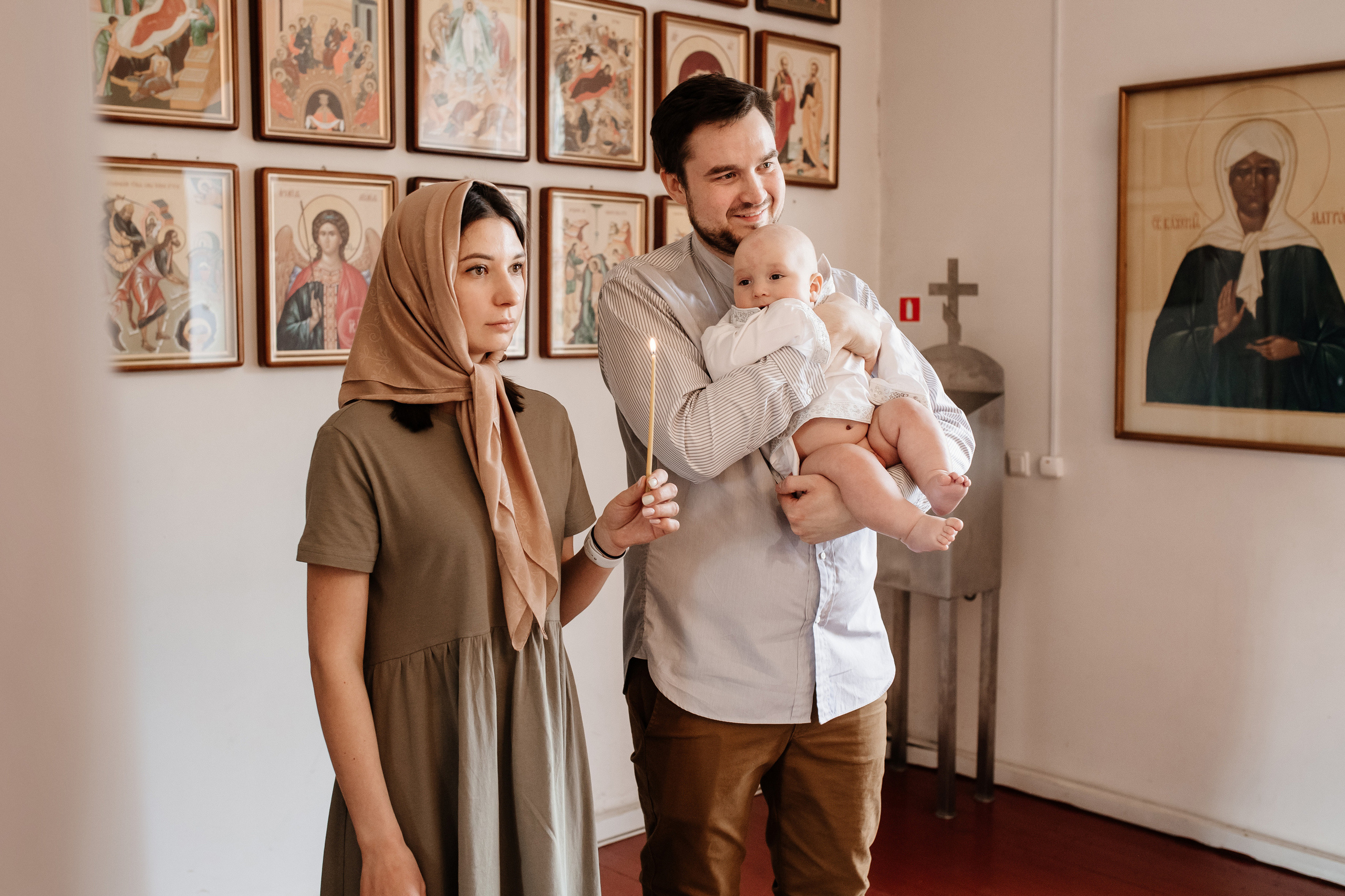 Крещение Артемия. Свадебный и семейный фотограф Екатерина Иванова