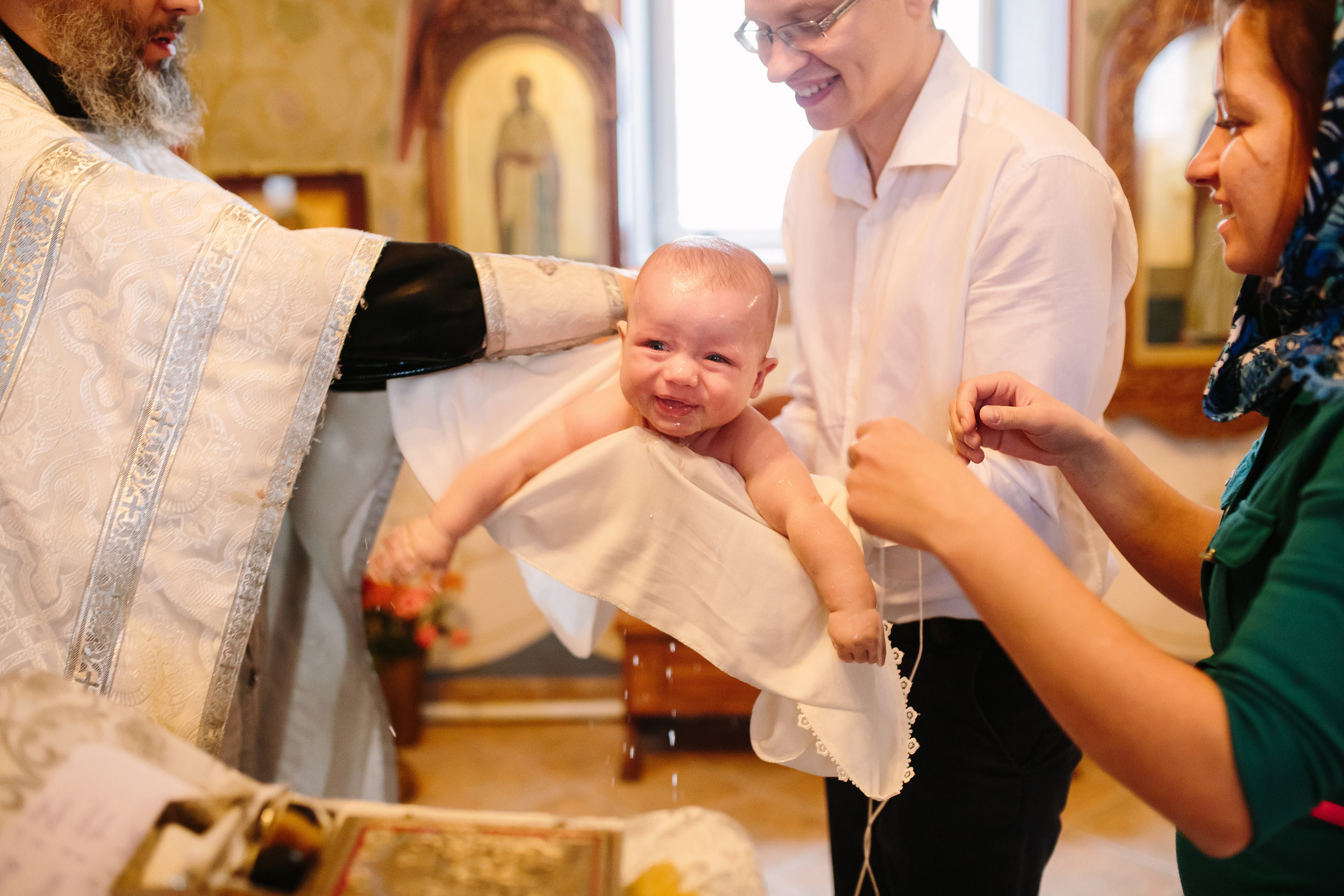 Крещение Стефании. Свадебный и семейный фотограф Екатерина Иванова