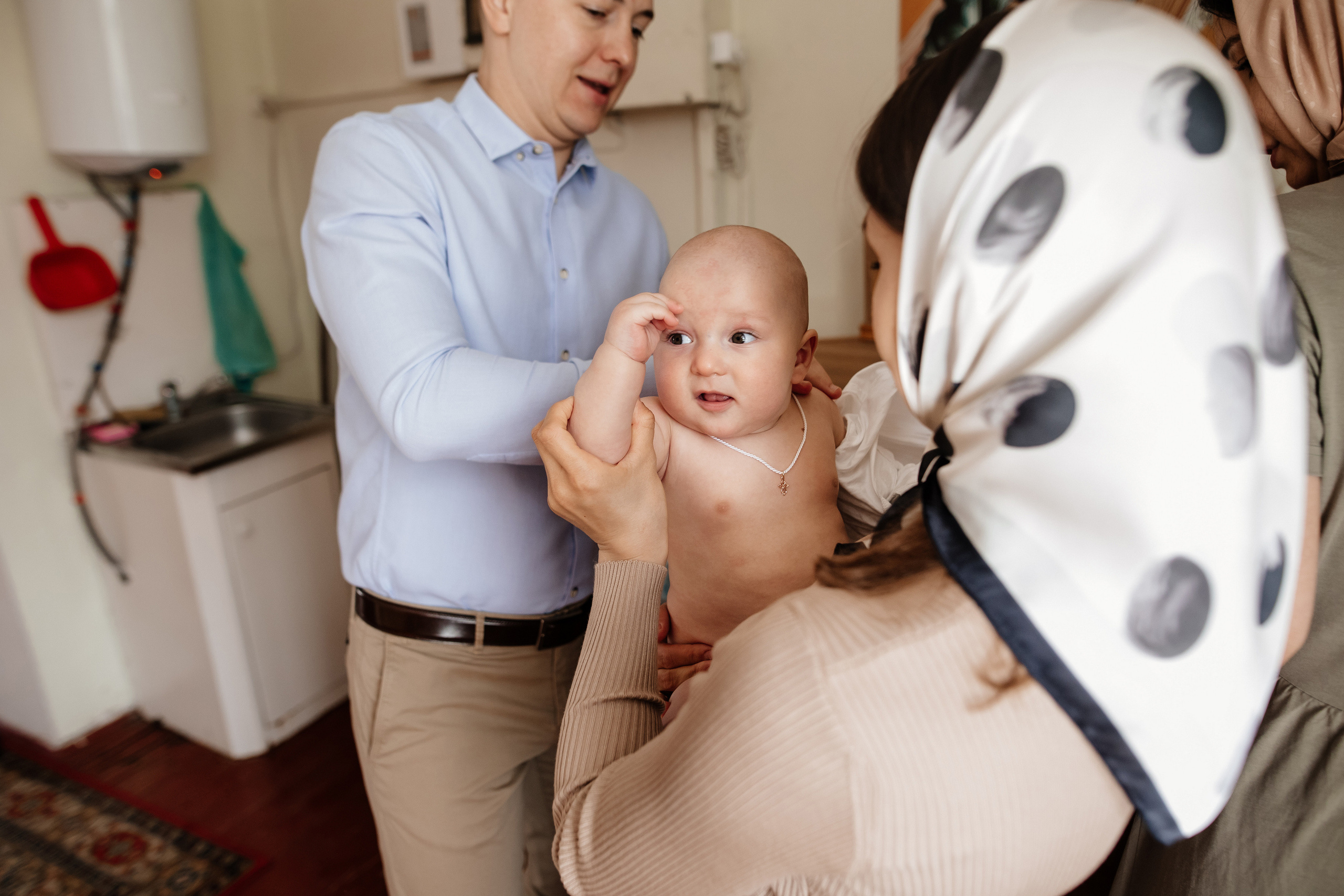Крещение Артемия. Свадебный и семейный фотограф Екатерина Иванова
