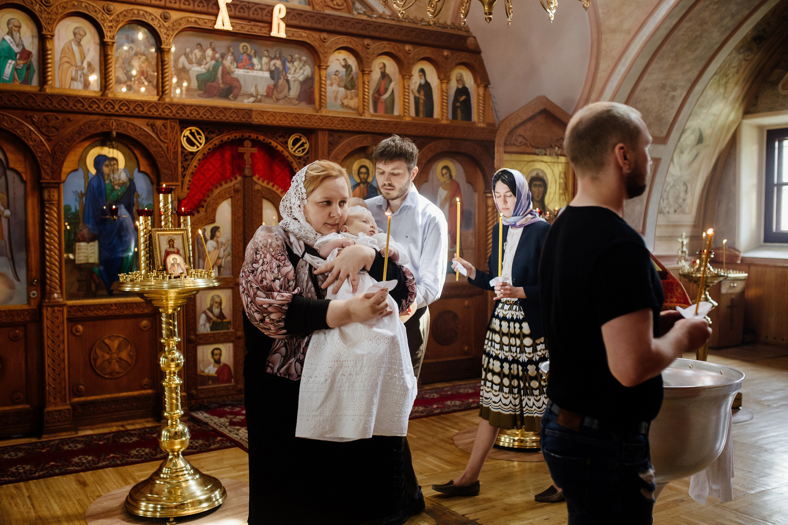 Крещение Варвары. Свадебный и семейный фотограф Екатерина Иванова