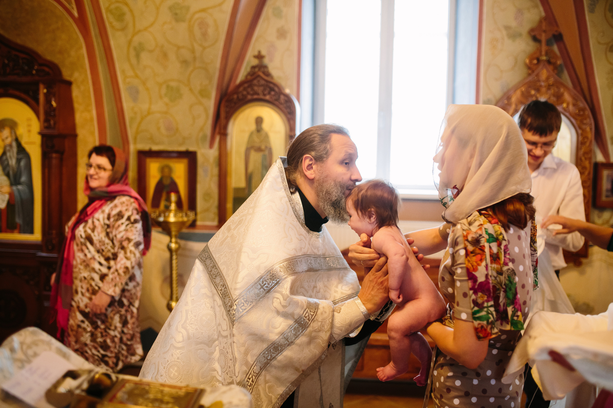 Крещение Стефании. Свадебный и семейный фотограф Екатерина Иванова