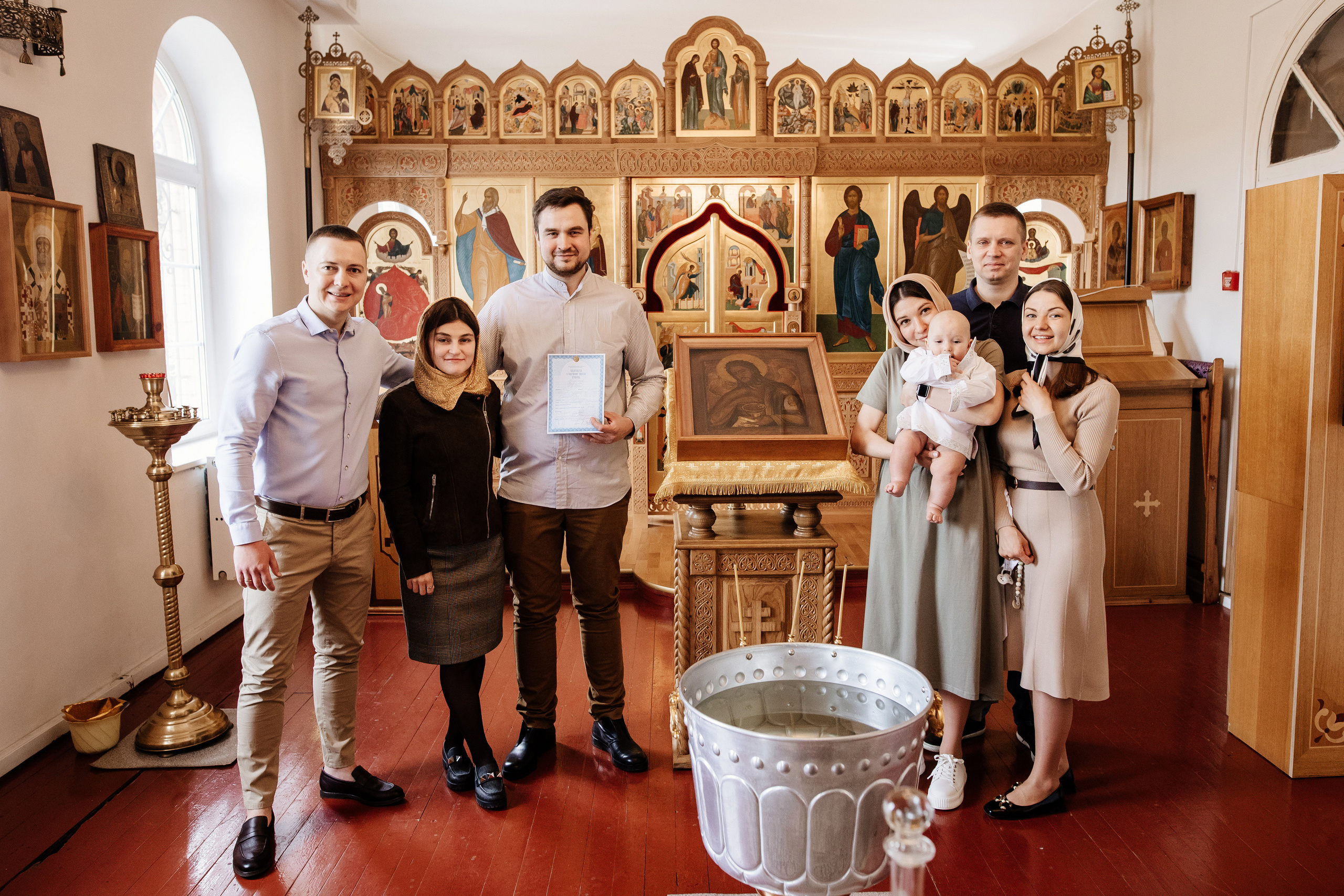Крещение Артемия. Свадебный и семейный фотограф Екатерина Иванова