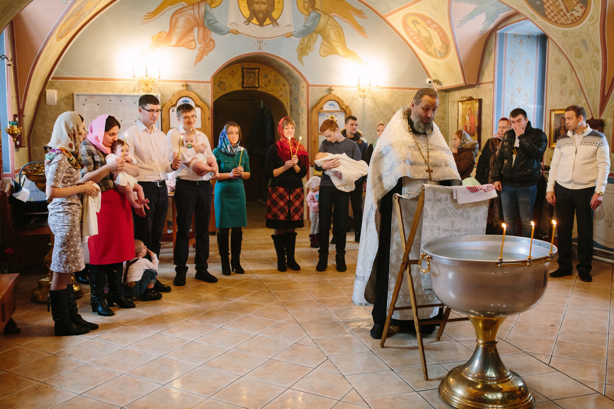 Крещение Стефании. Свадебный и семейный фотограф Екатерина Иванова
